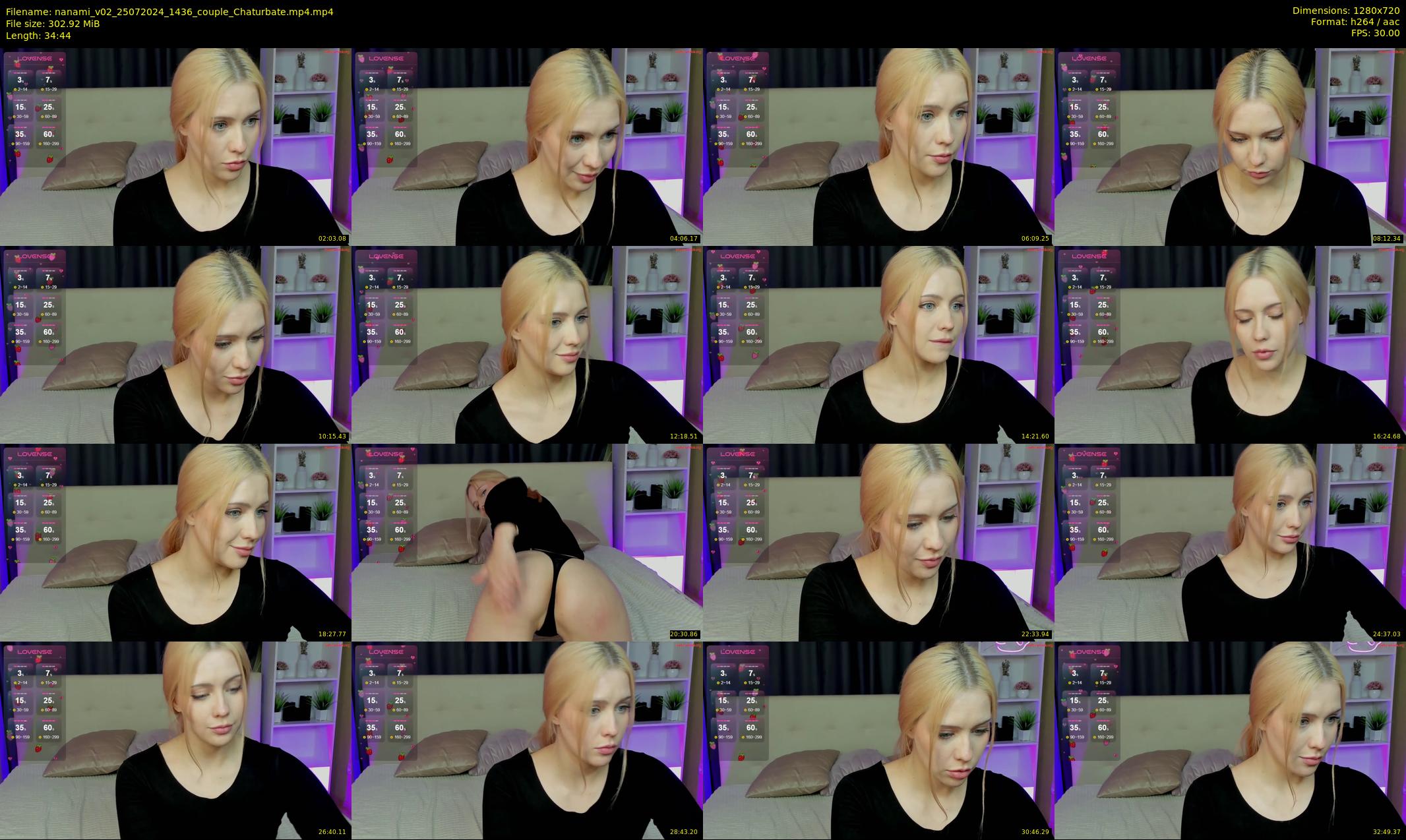 nanami_v02 — 35 minute Chaturbate couple cam show recording, 720p, Jul 25, 2024