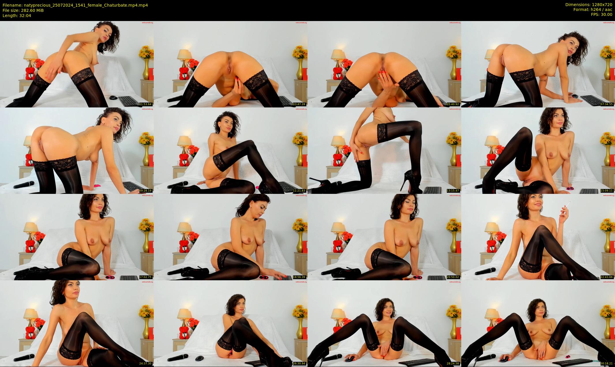 natyprecious — 33 minute Chaturbate female cam show recording, 720p, Jul 25, 2024