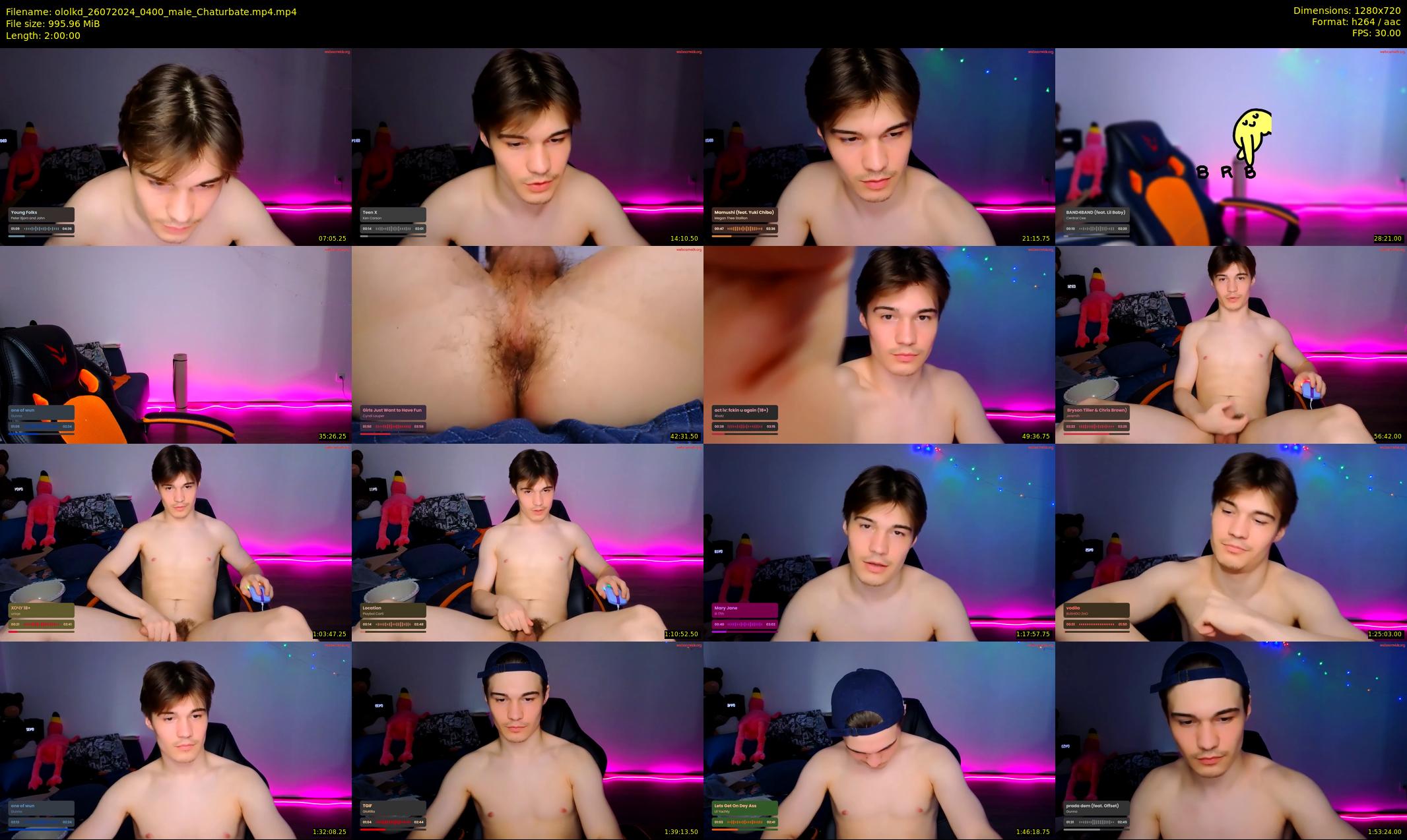 ololkd — 120 minute Chaturbate male cam show recording, 720p, Jul 26, 2024