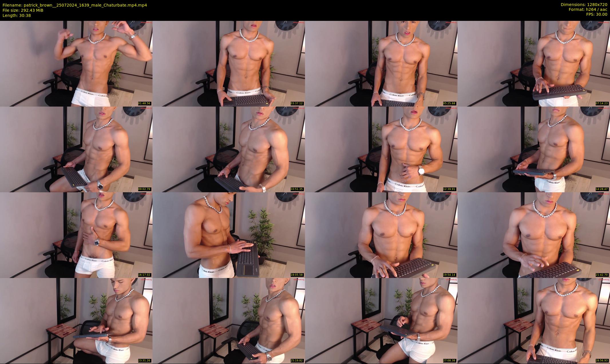 patrick_brown_ — 31 minute Chaturbate male cam show recording, 720p, Jul 25, 2024