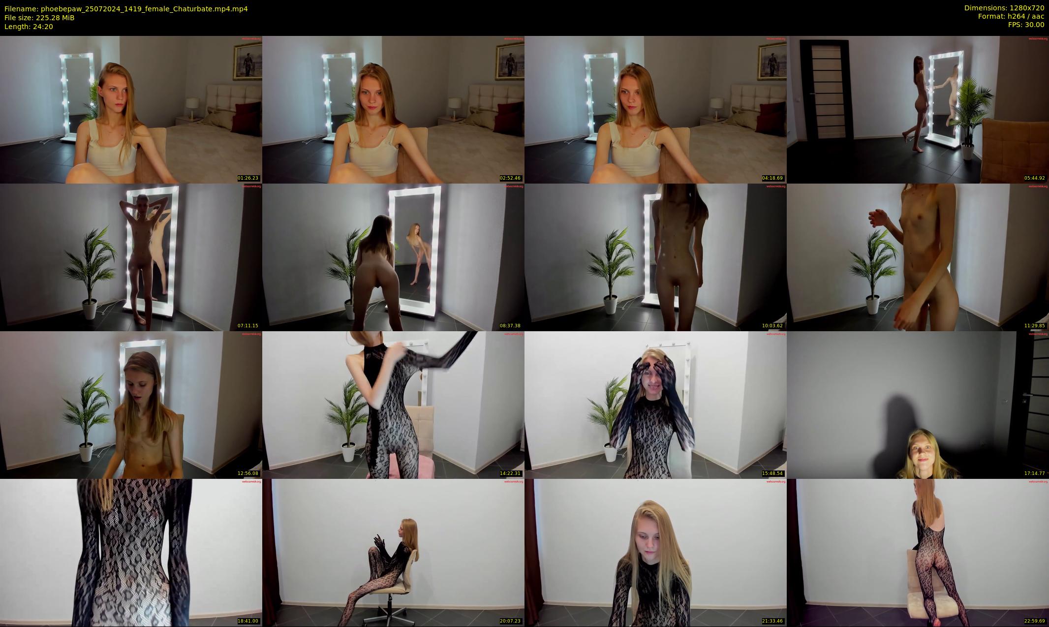 phoebepaw — 25 minute Chaturbate female cam show recording, 720p, Jul 25, 2024