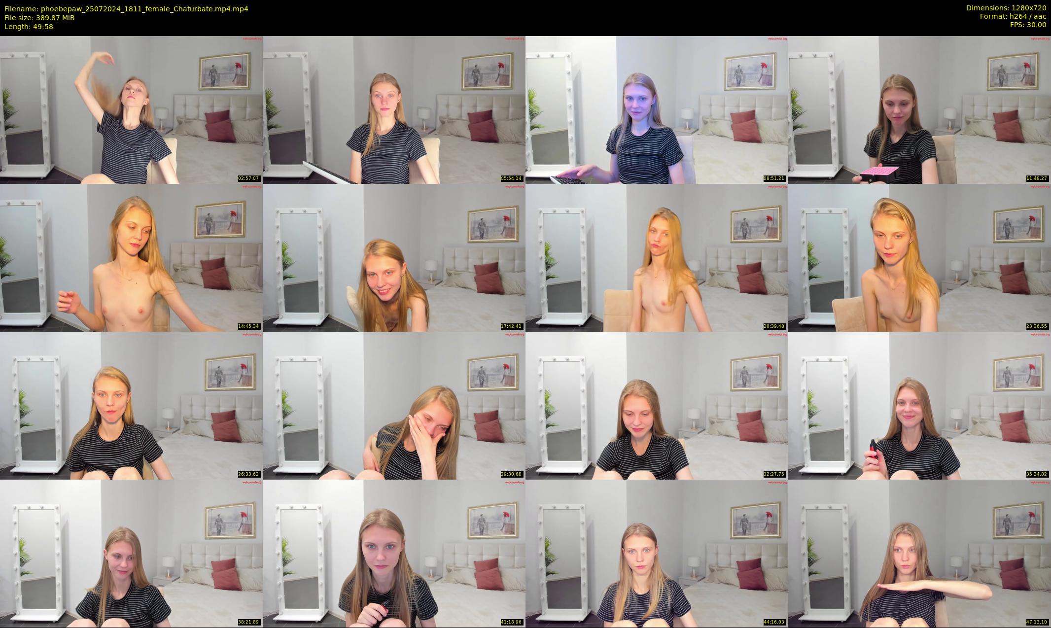 phoebepaw — 50 minute Chaturbate female cam show recording, 720p, Jul 25, 2024