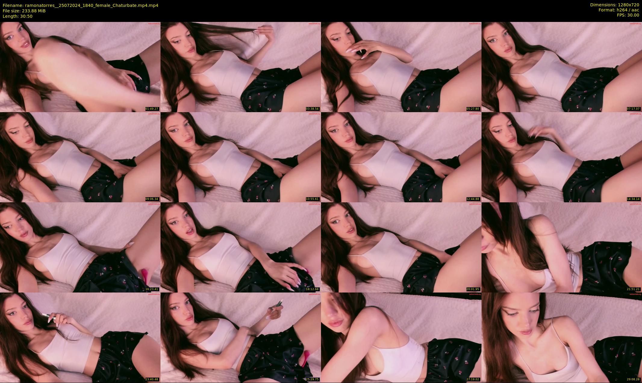 ramonatorres_ — 31 minute Chaturbate female cam show recording, 720p, Jul 25, 2024
