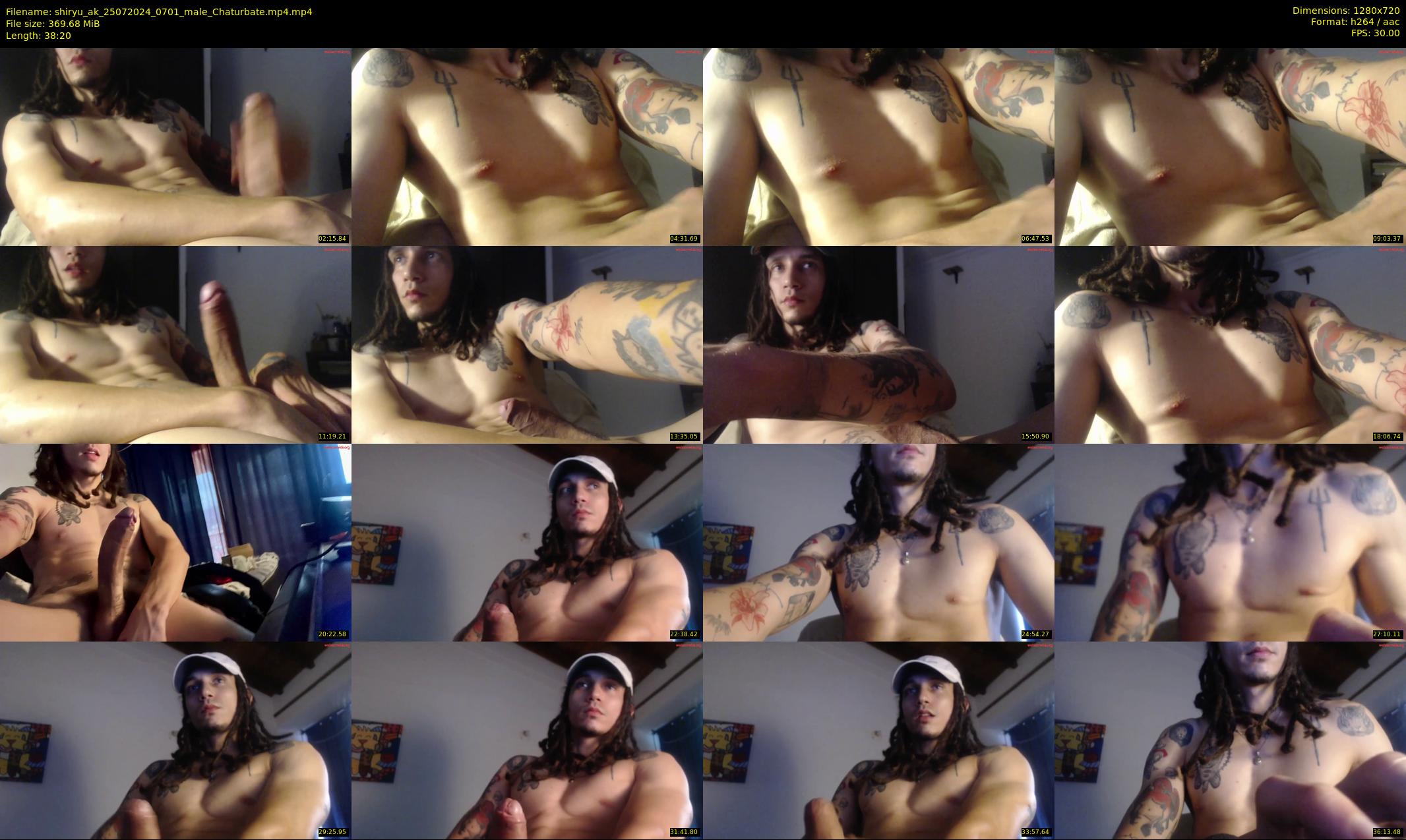 shiryu_ak — 39 minute Chaturbate male cam show recording, 720p, Jul 25, 2024