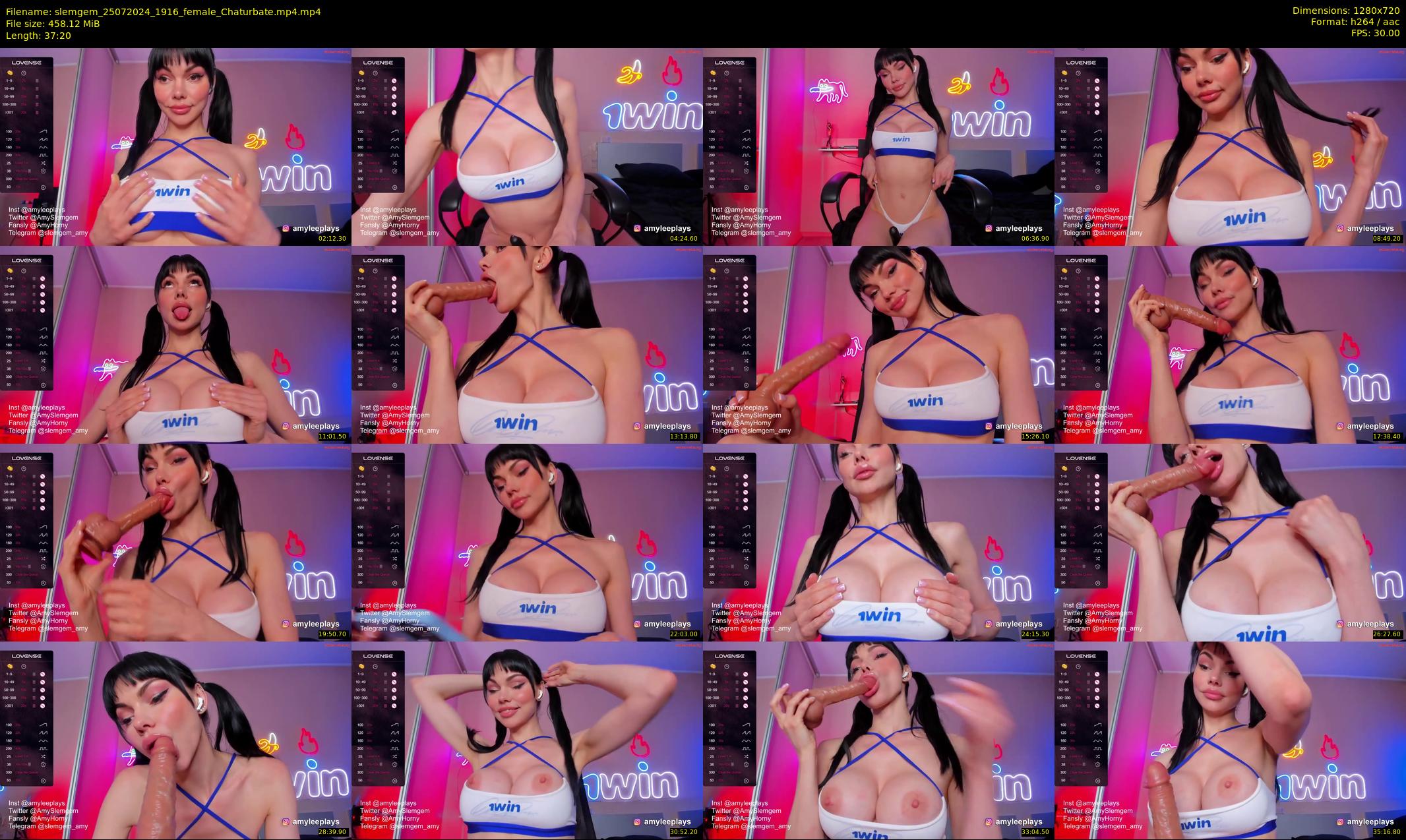 slemgem — 38 minute Chaturbate couple cam show recording, 720p, Jul 25, 2024