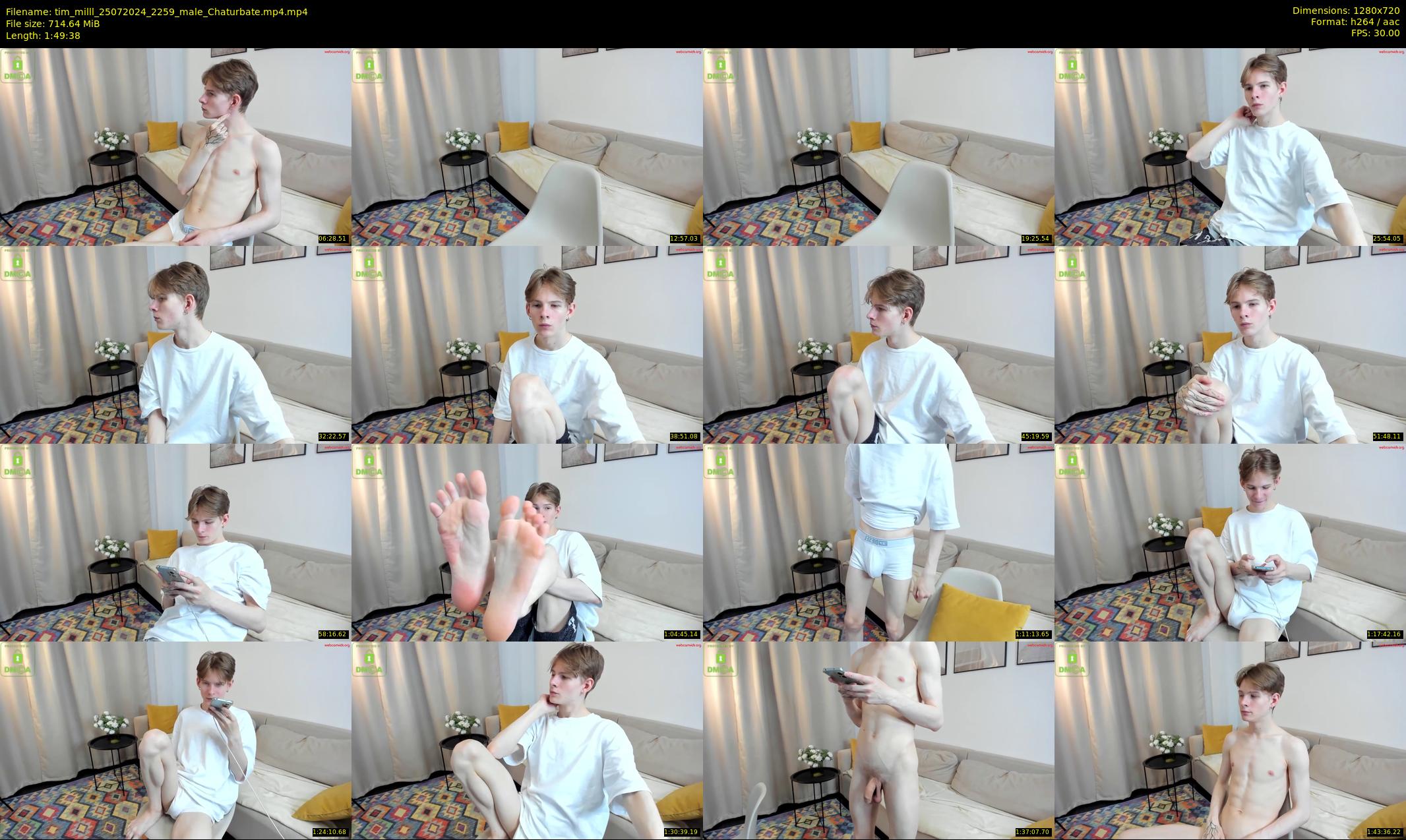 tim_milll — 110 minute Chaturbate male cam show recording, 720p, Jul 25, 2024