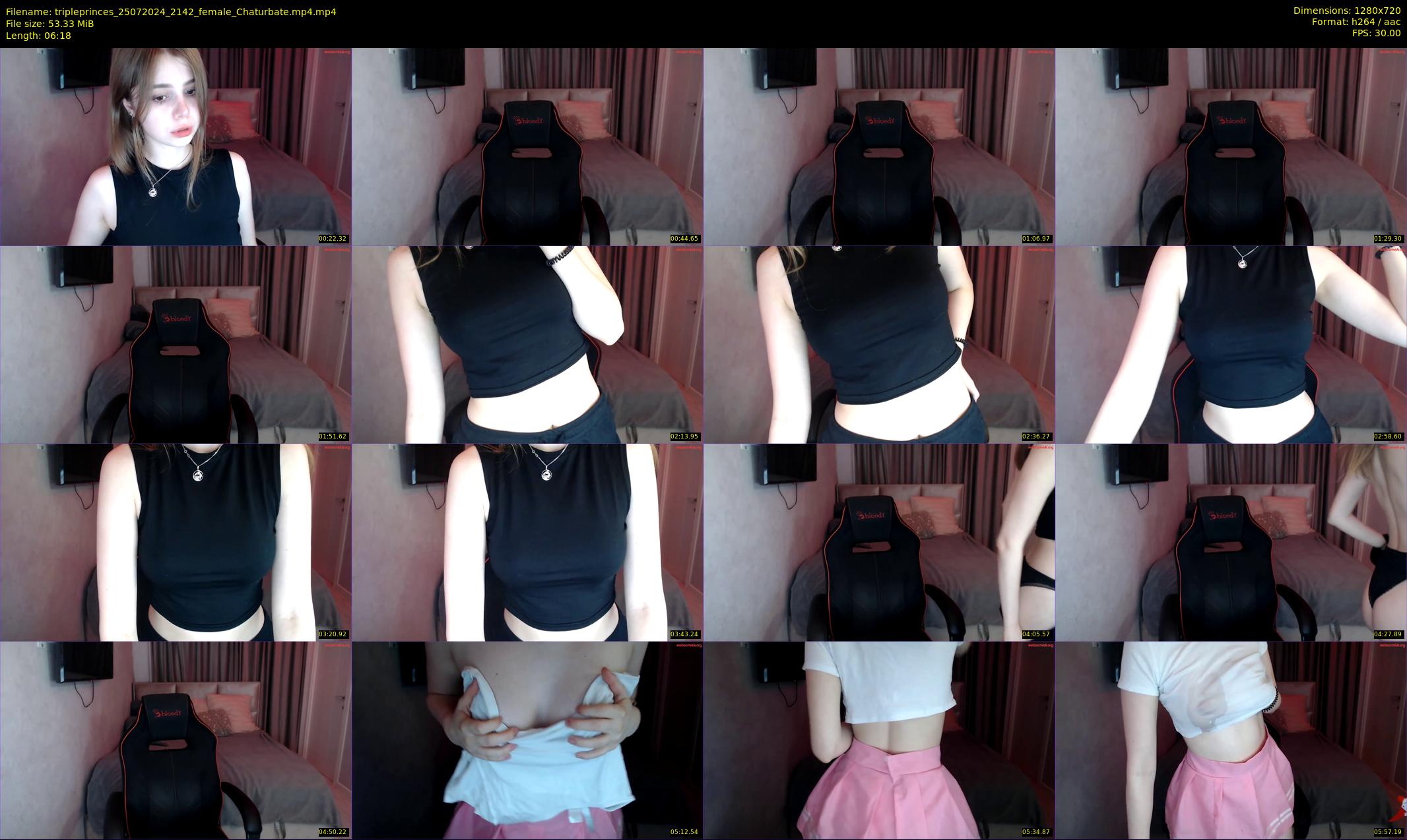 tripleprinces — 7 minute Chaturbate female cam show recording, 720p, Jul 25, 2024