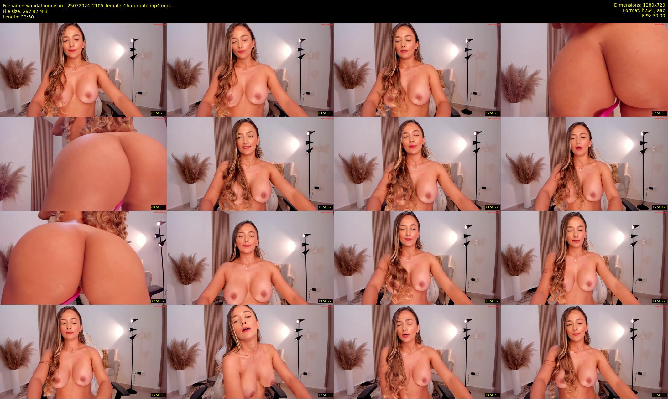 wandathompson_ — 34 minute Chaturbate female cam show recording, 720p, Jul 25, 2024