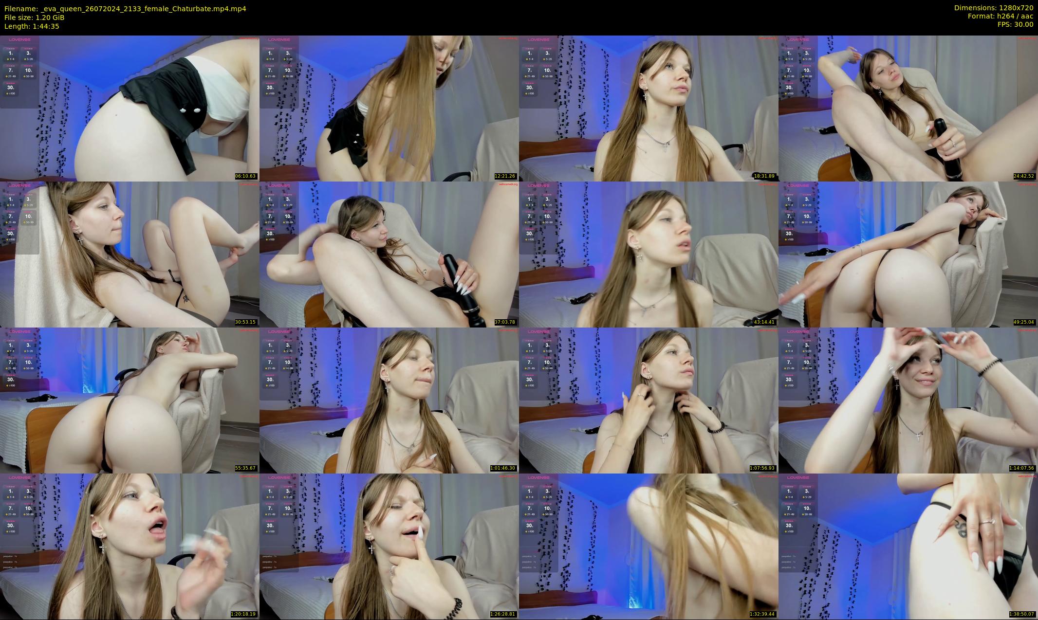 _eva_queen — 105 minute Chaturbate female cam show recording, 720p, Jul 26, 2024