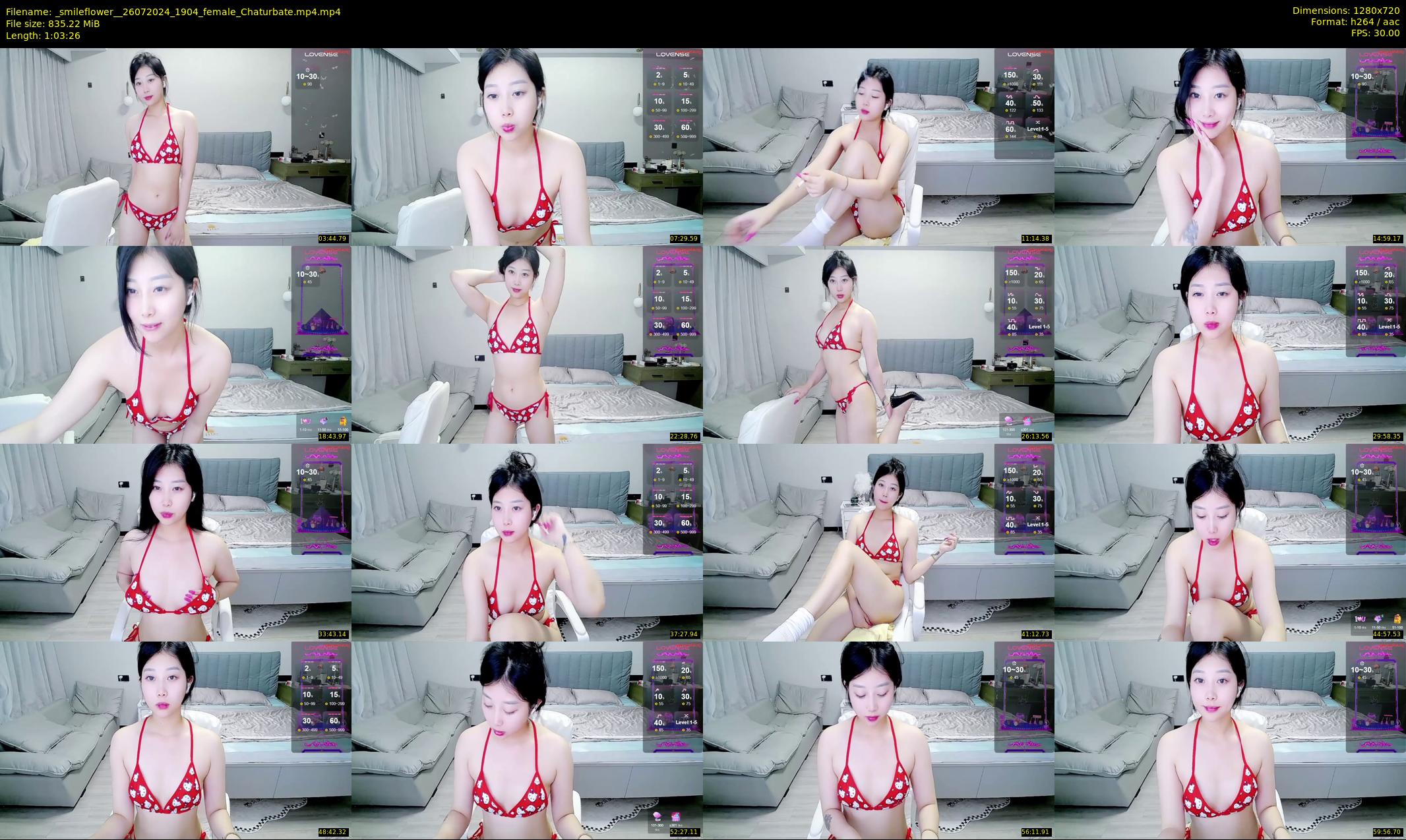 _smileflower_ — 64 minute Chaturbate female cam show recording, 720p, Jul 26, 2024