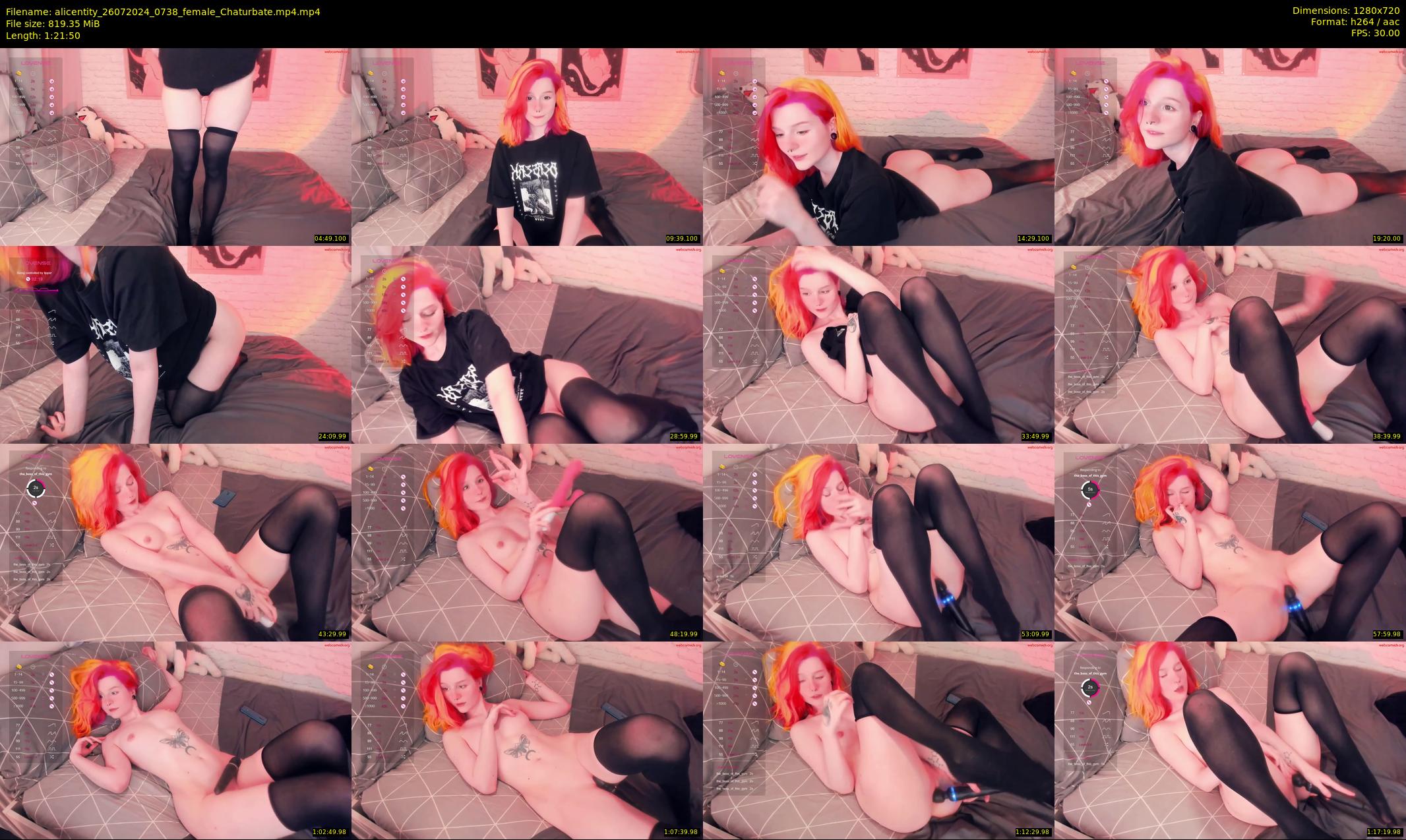 alicentity — 82 minute Chaturbate female cam show recording, 720p, Jul 26, 2024