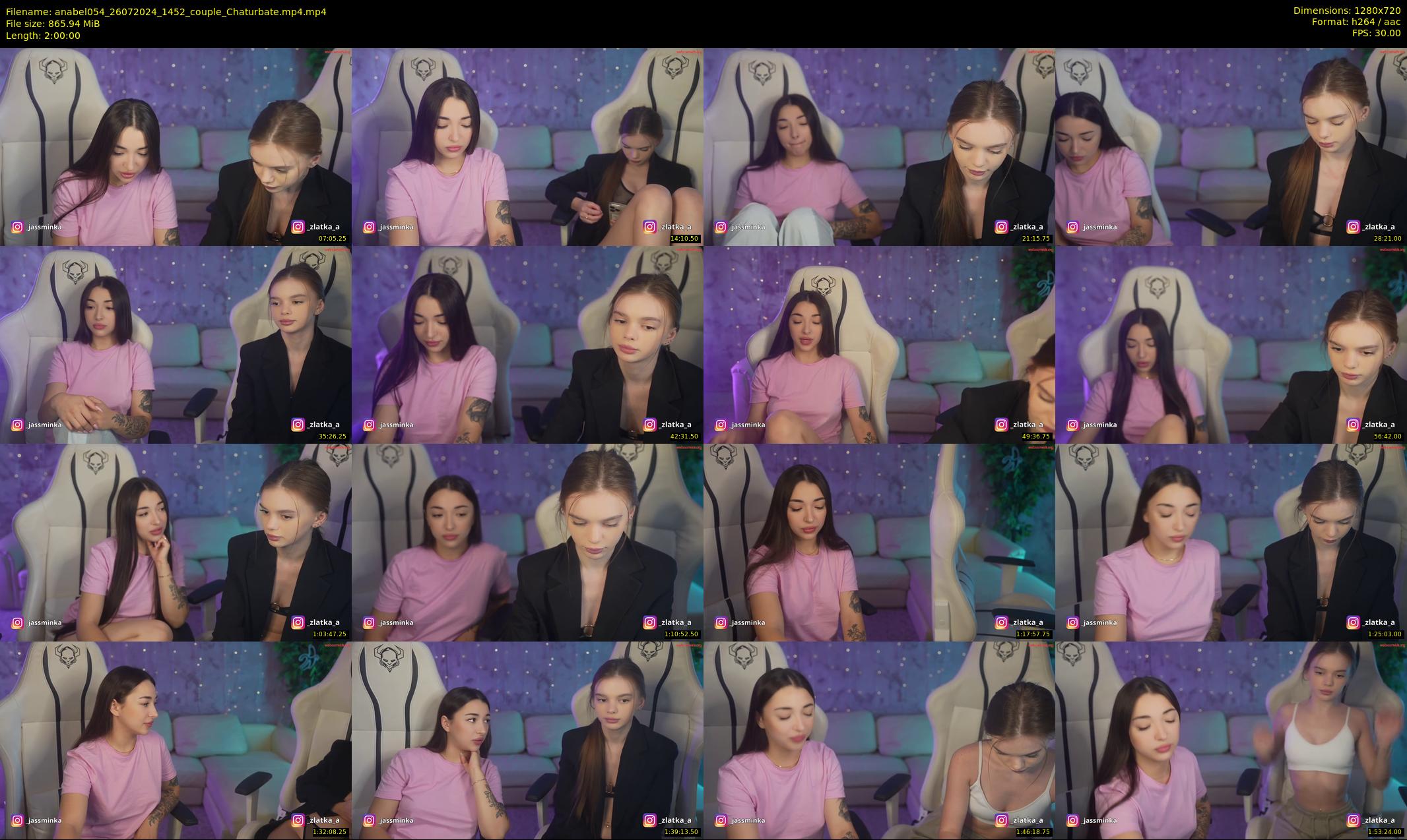 anabel054 — 120 minute Chaturbate female cam show recording, 720p, Jul 26, 2024