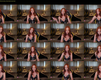 anabel2054 — 15 minute Chaturbate female cam show recording, 720p, Jul 26, 2024