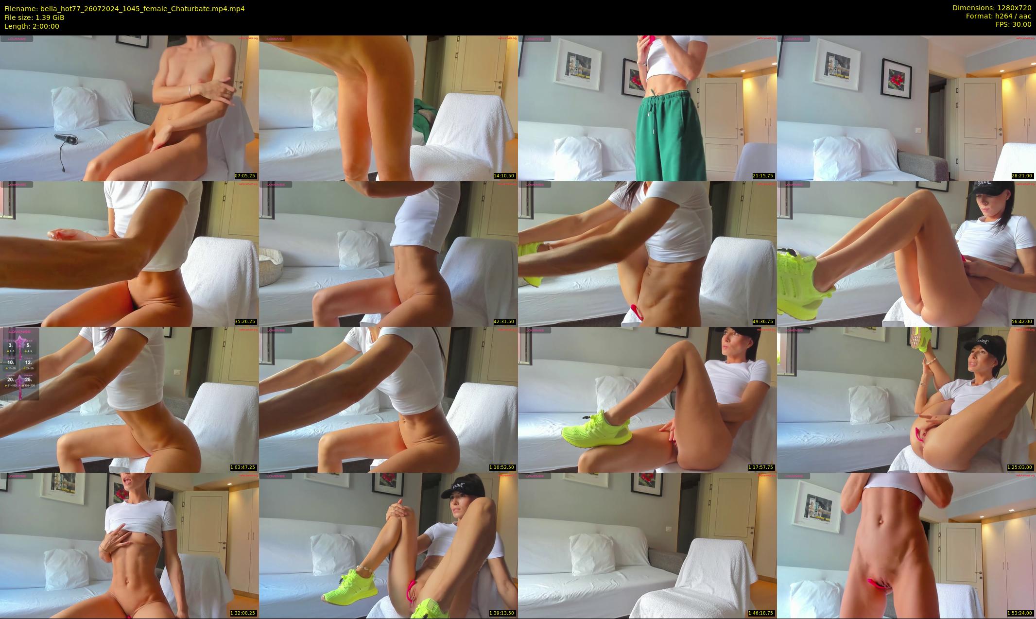 bella_hot77 — 120 minute Chaturbate female cam show recording, 720p, Jul 26, 2024