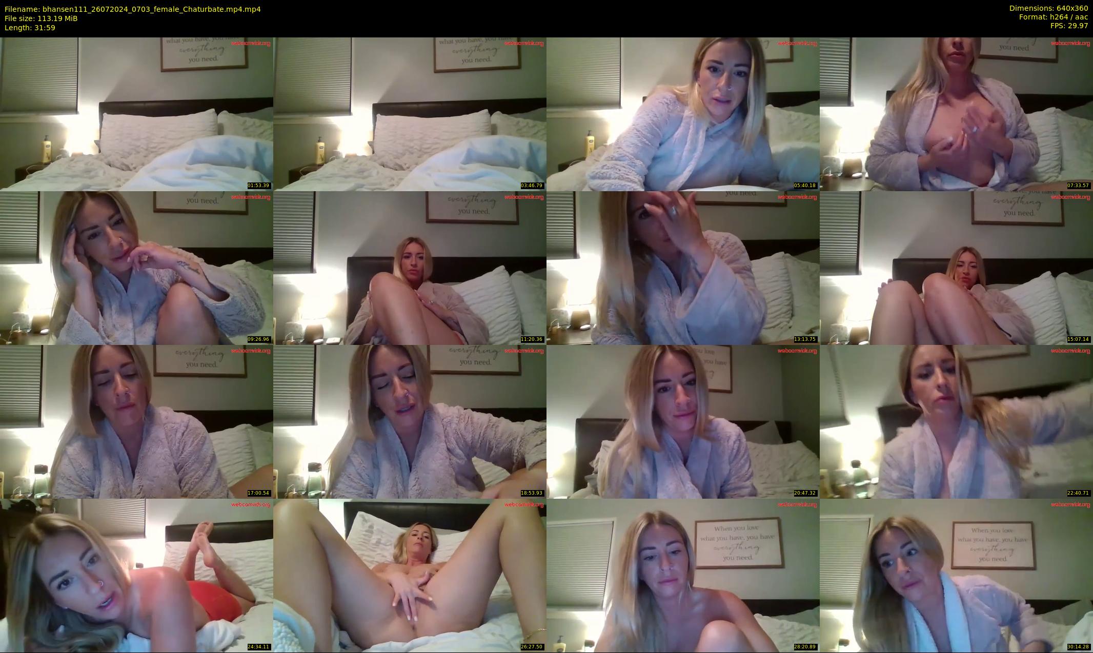 bhansen111 — 32 minute Chaturbate female cam show recording, 360p, Jul 26, 2024