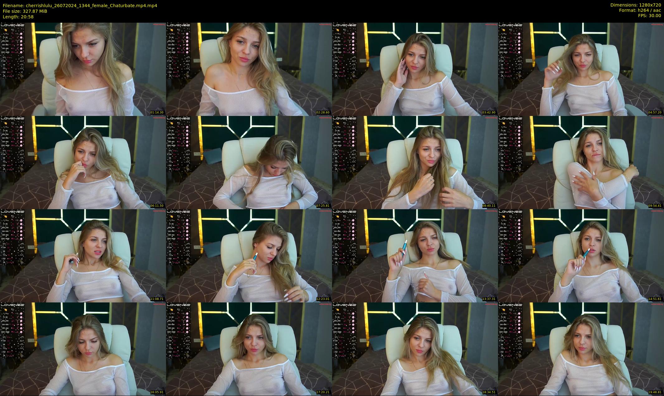 cherrishlulu — 21 minute Chaturbate female cam show recording, 720p, Jul 26, 2024