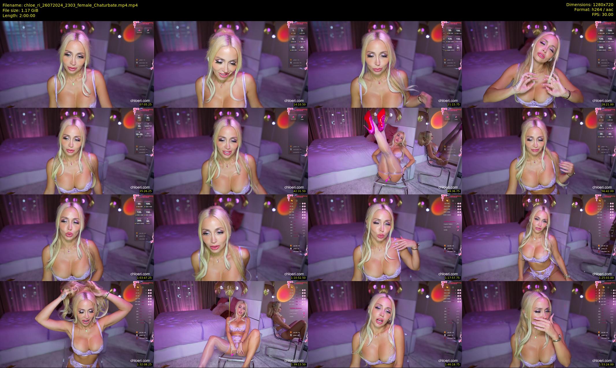 chloe_ri — 120 minute Chaturbate female cam show recording, 720p, Jul 26, 2024