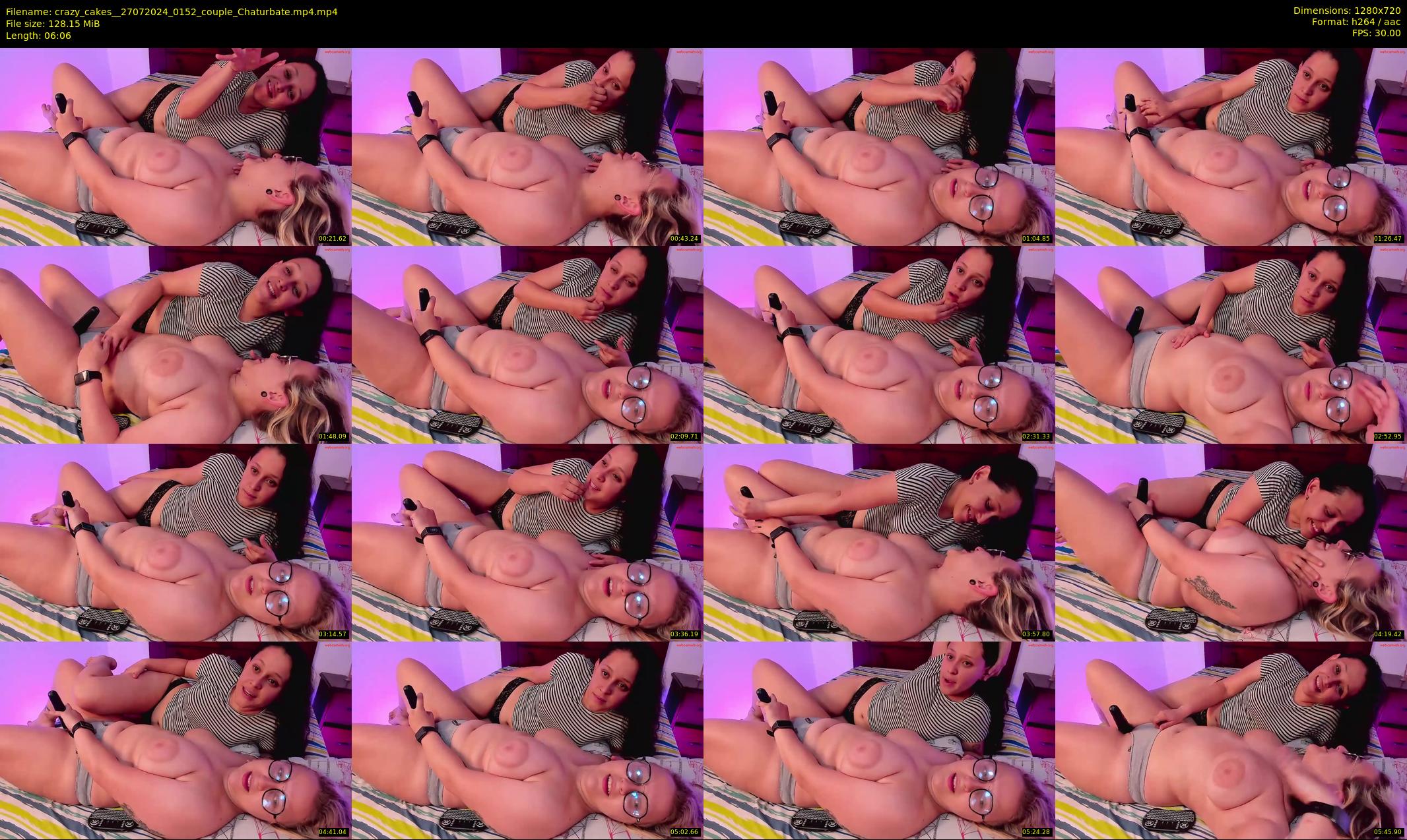 crazy_cakes_ — 7 minute Chaturbate couple cam show recording, 720p, Jul 27, 2024