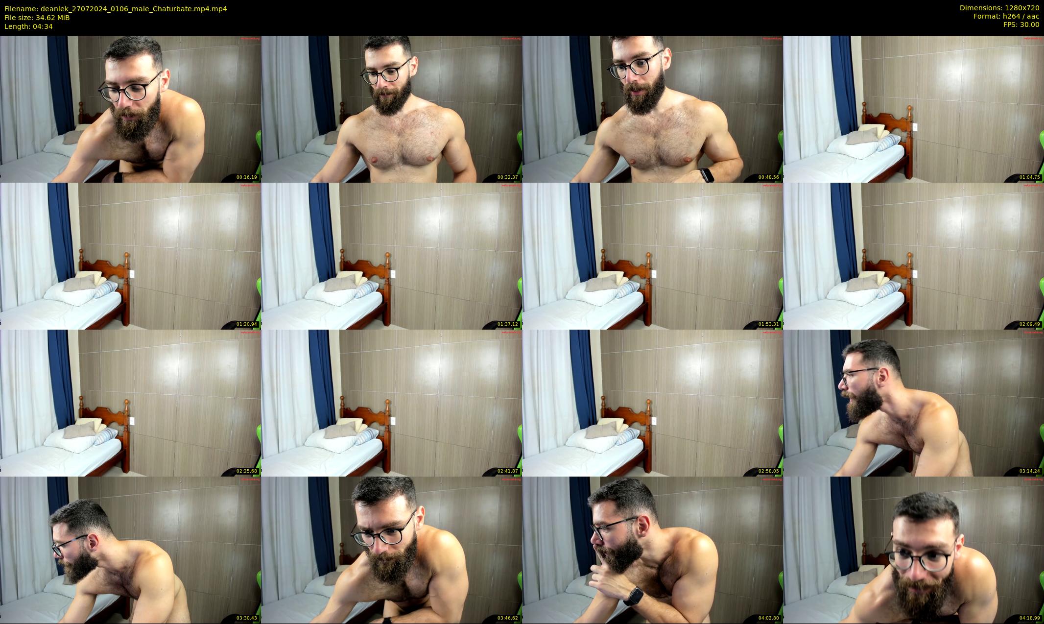 deanlek — 5 minute Chaturbate male cam show recording, 720p, Jul 27, 2024