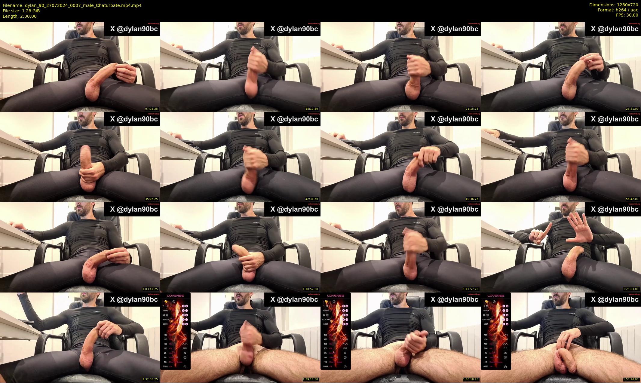 dylan_90 — 120 minute Chaturbate male cam show recording, 720p, Jul 27, 2024