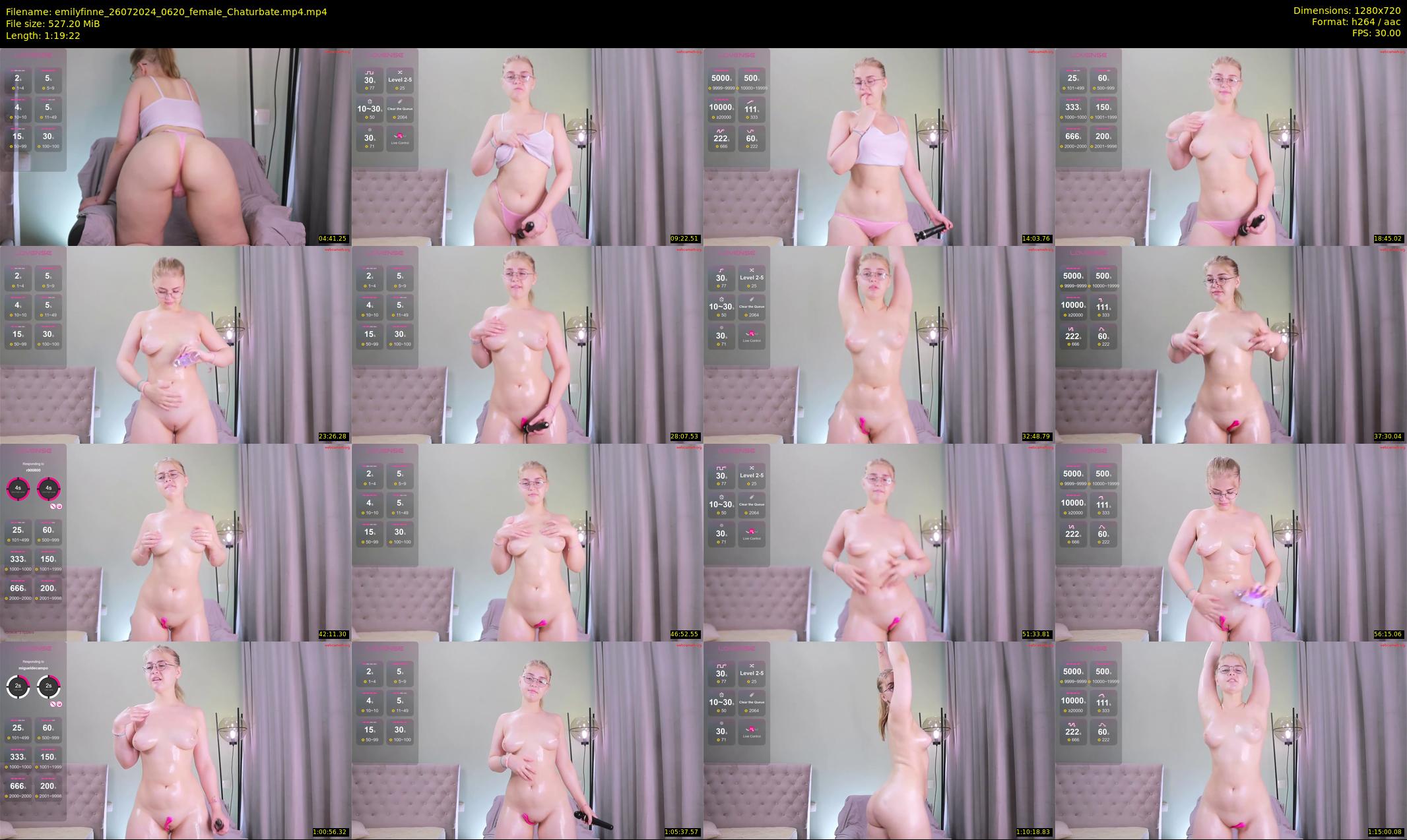 emilyfinne — 80 minute Chaturbate female cam show recording, 720p, Jul 26, 2024