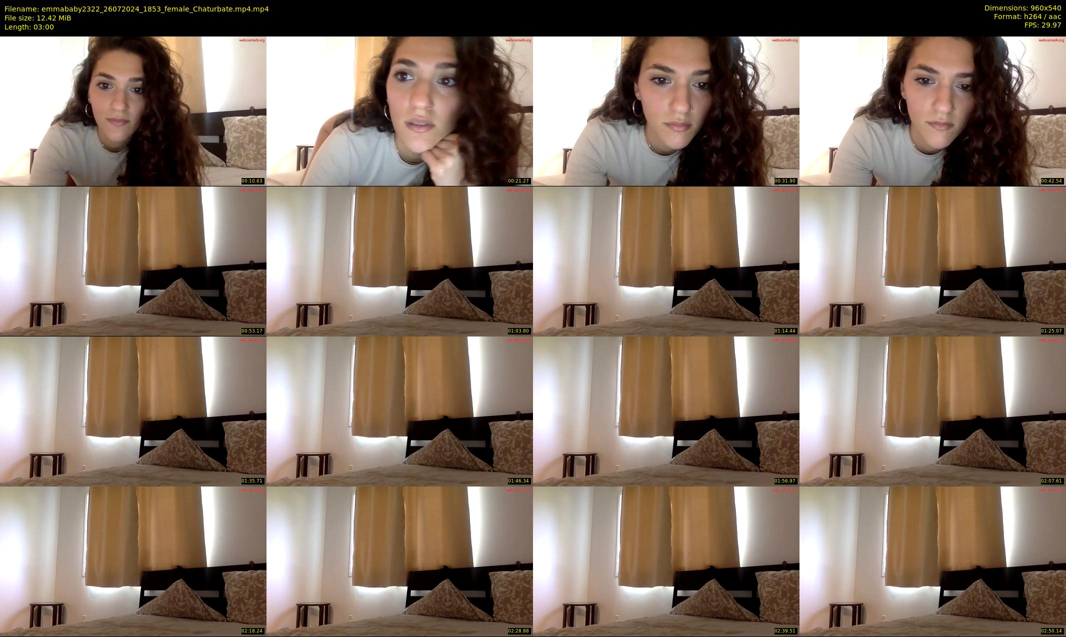 emmababy2322 — 3 minute Chaturbate female cam show recording, 480p, Jul 26, 2024