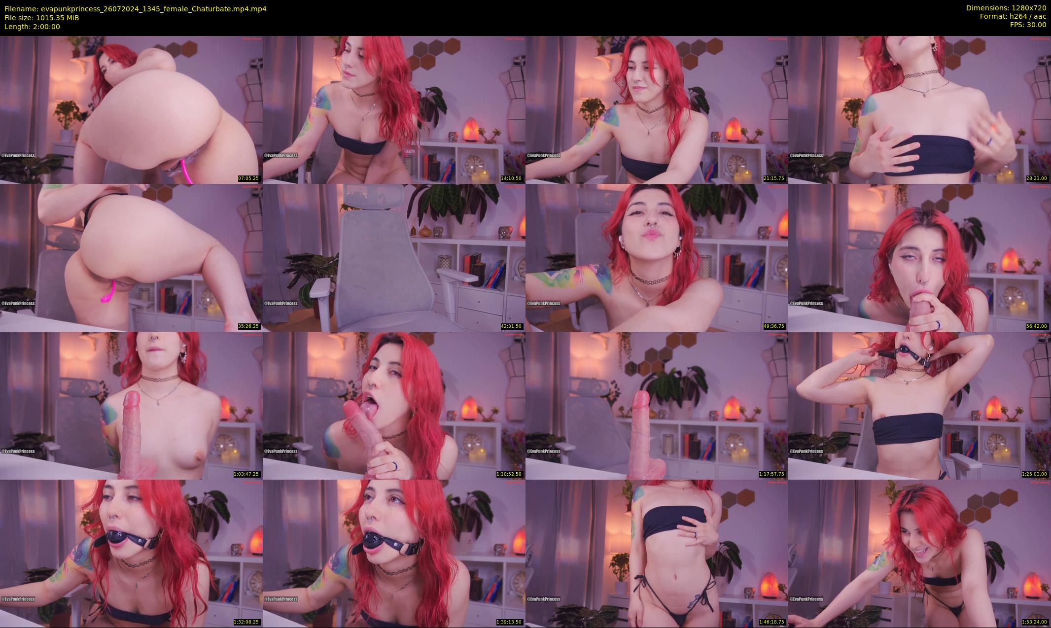 evapunkprincess — 120 minute Chaturbate female cam show recording, 720p, Jul 26, 2024