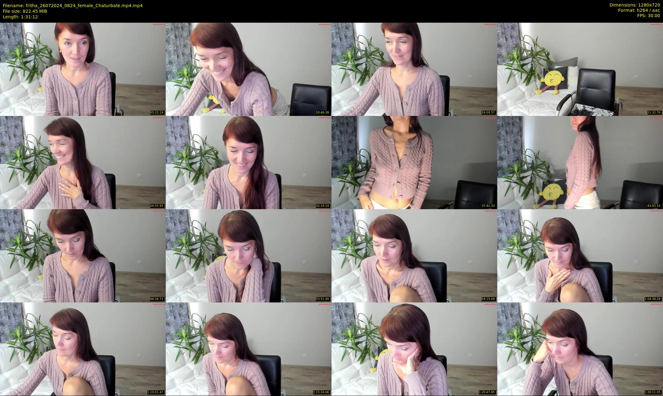 fritha — 92 minute Chaturbate female cam show recording, 720p, Jul 26, 2024