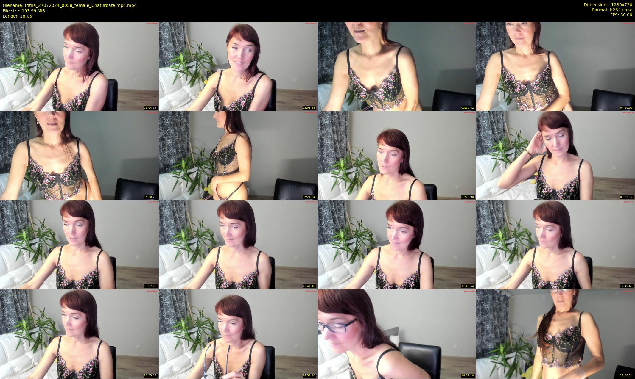 fritha — 19 minute Chaturbate female cam show recording, 720p, Jul 27, 2024