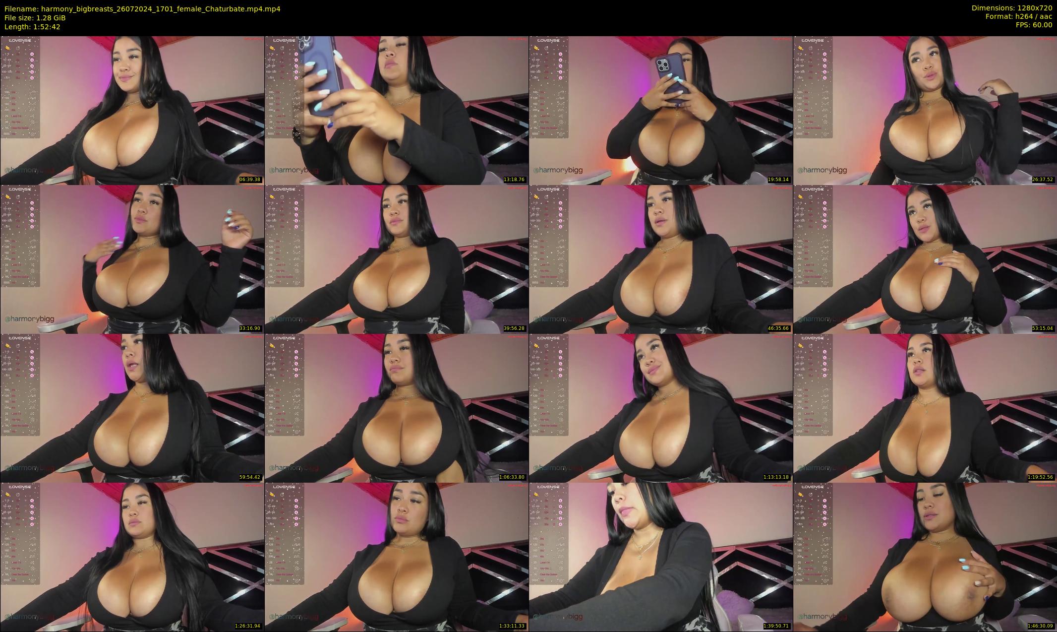 harmony_bigbreasts — 113 minute Chaturbate female cam show recording, 720p, Jul 26, 2024