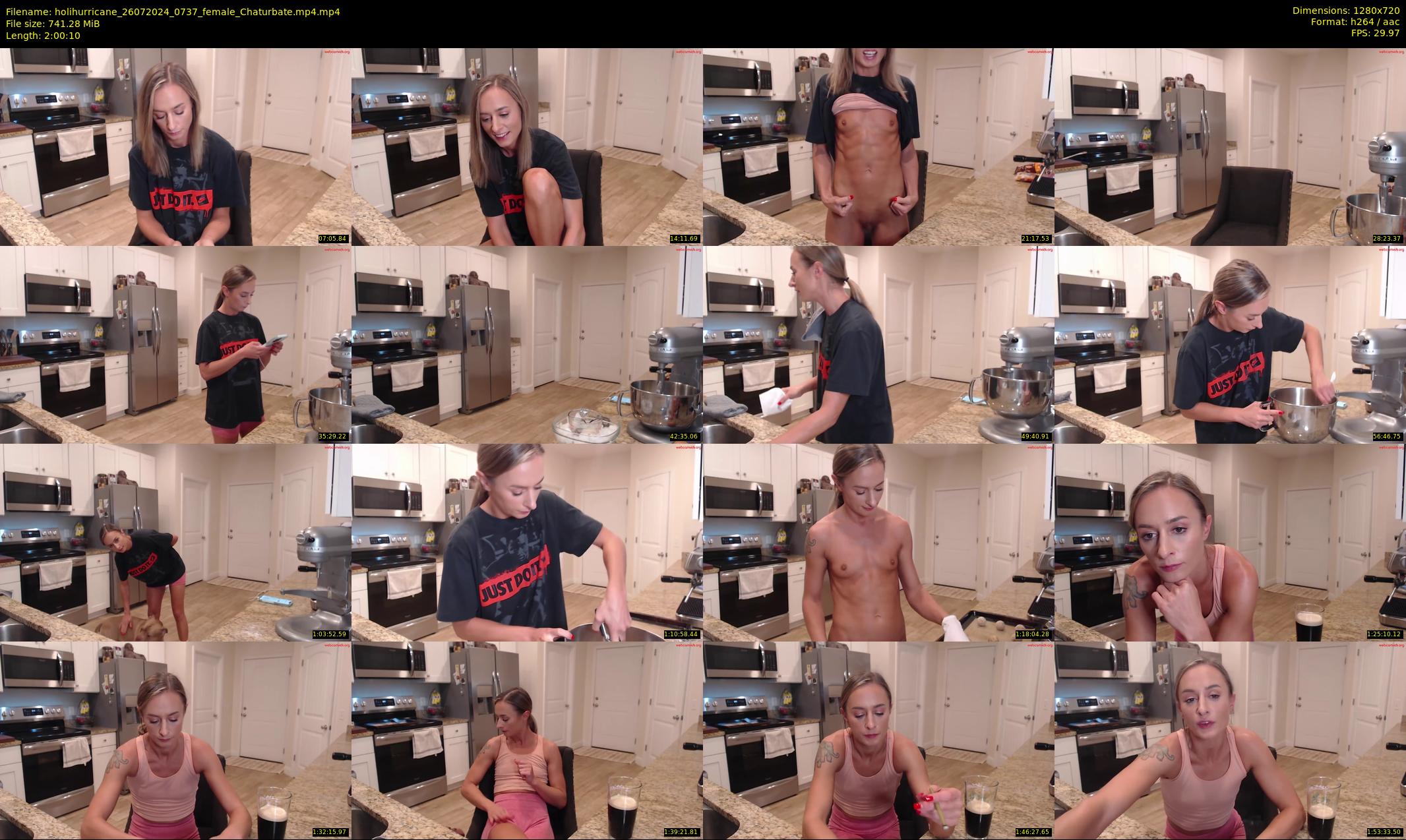 holihurricane — 121 minute Chaturbate female cam show recording, 720p, Jul 26, 2024