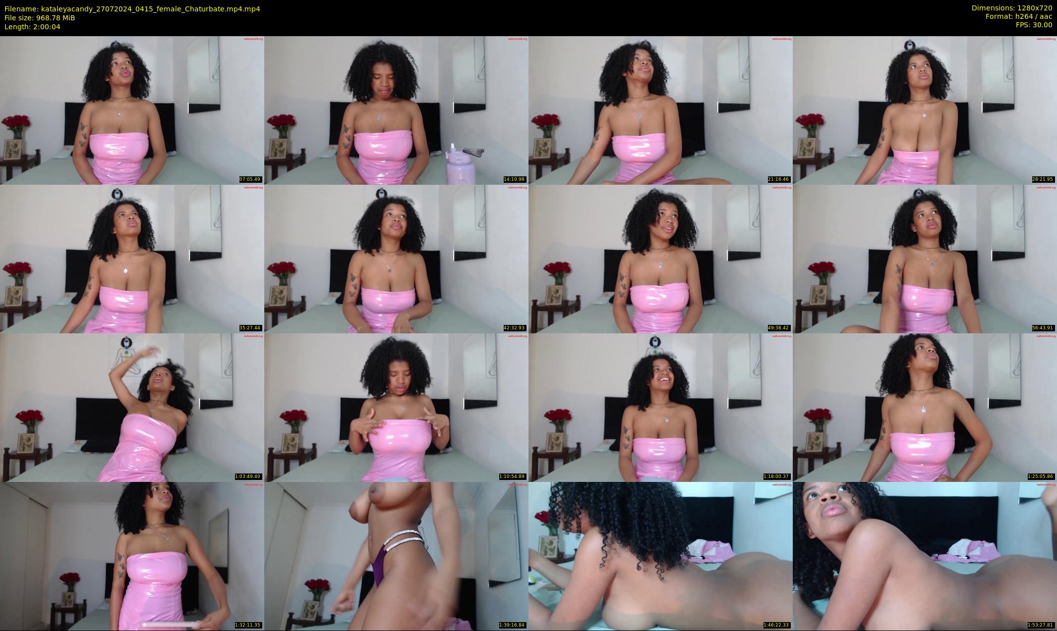 kataleyacandy — 121 minute Chaturbate female cam show recording, 720p, Jul 27, 2024
