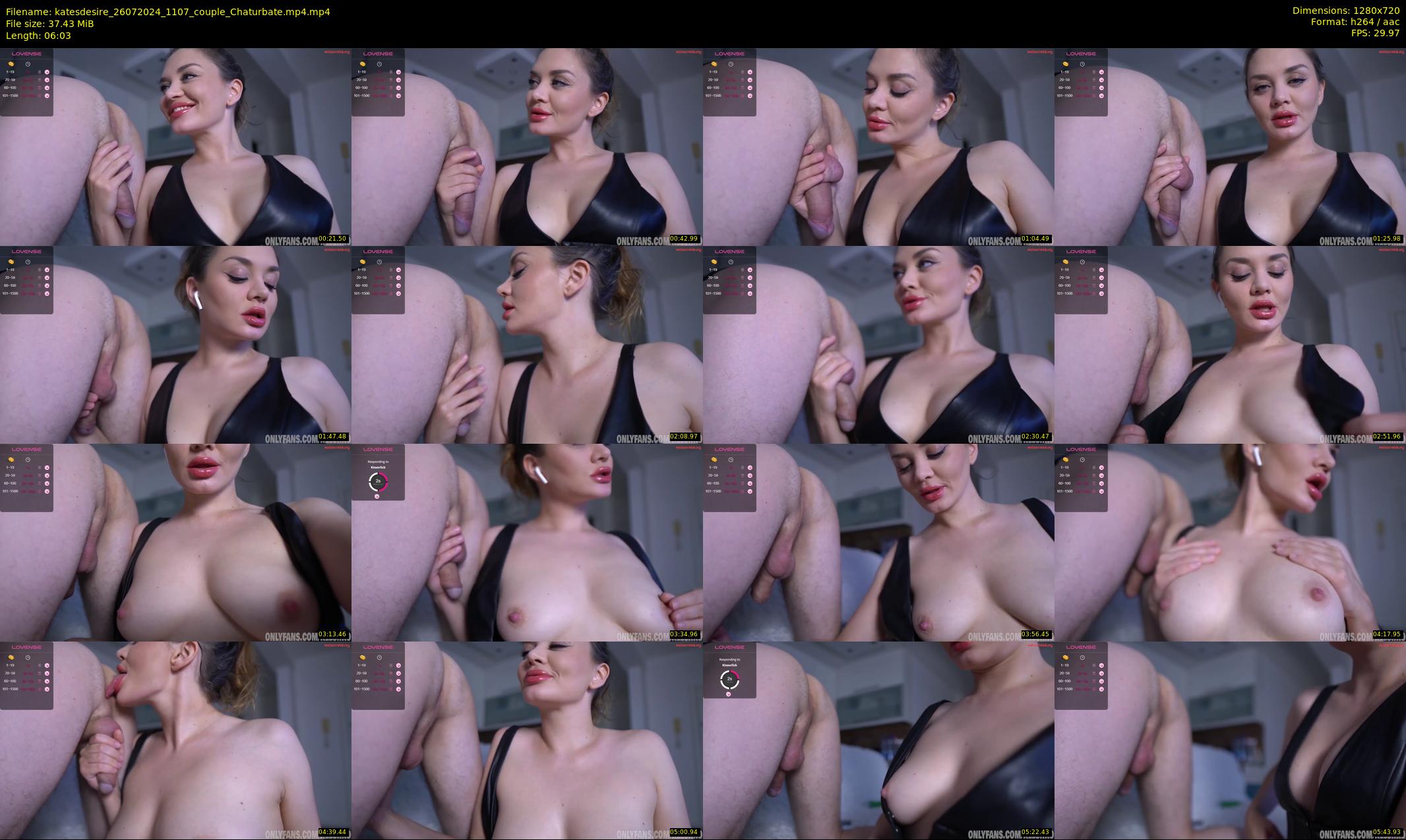 katesdesire — 7 minute Chaturbate couple cam show recording, 720p, Jul 26, 2024