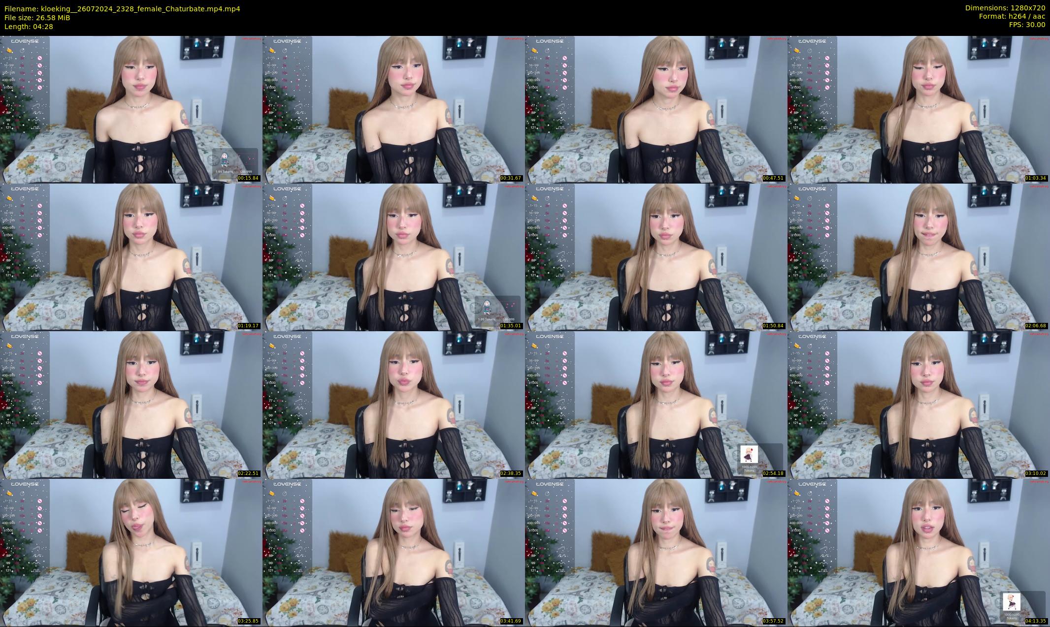 kloeking_ — 5 minute Chaturbate female cam show recording, 720p, Jul 26, 2024