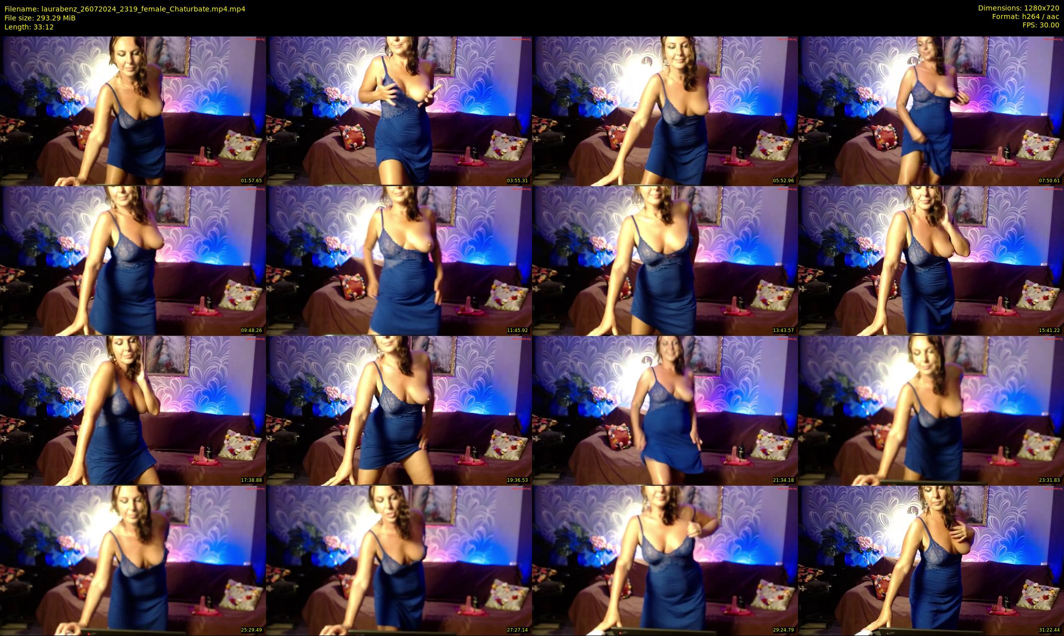 laurabenz — 34 minute Chaturbate female cam show recording, 720p, Jul 26, 2024