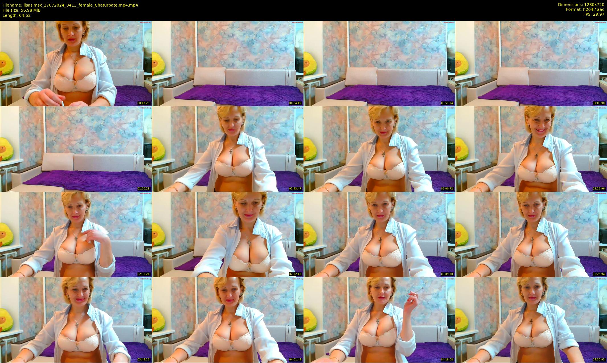 lisasimsx — 5 minute Chaturbate female cam show recording, 720p, Jul 27, 2024