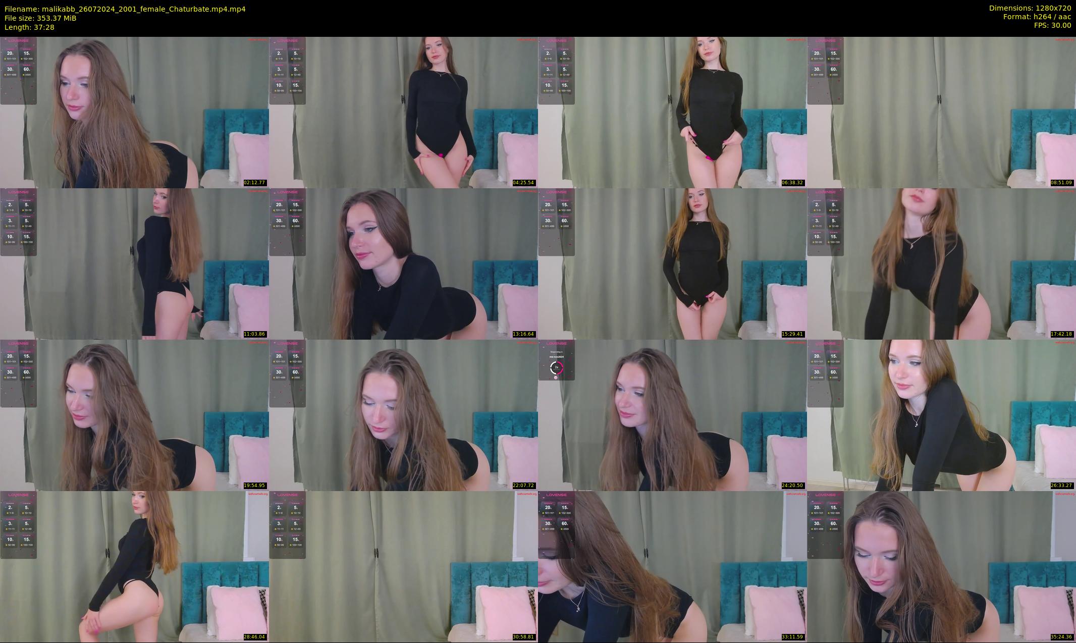 malikabb — 38 minute Chaturbate female cam show recording, 720p, Jul 26, 2024