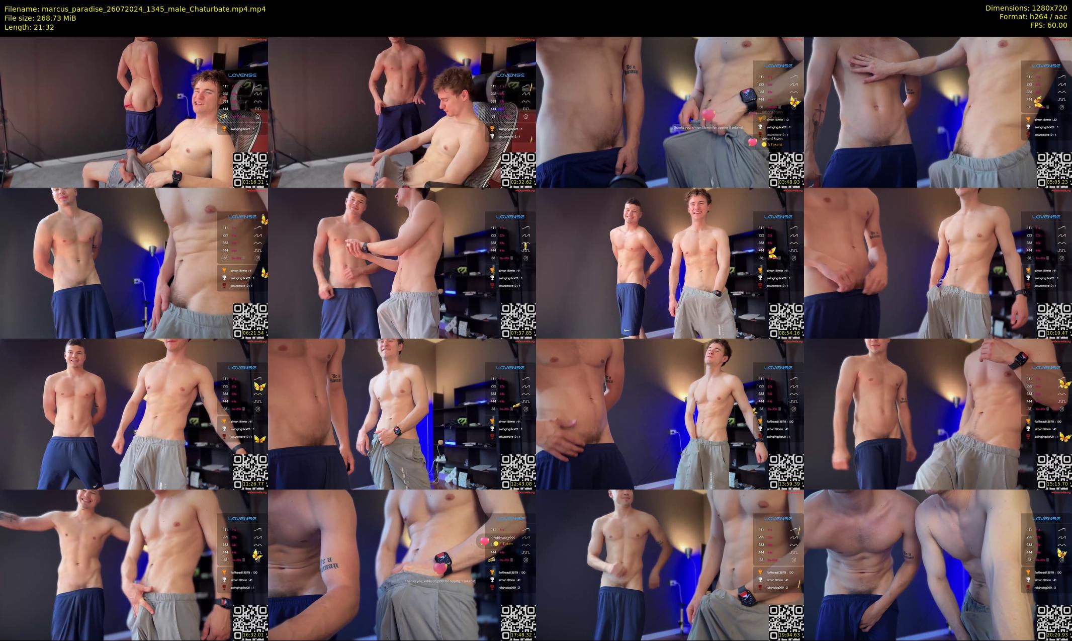 marcus_paradise — 22 minute Chaturbate male cam show recording, 720p, Jul 26, 2024