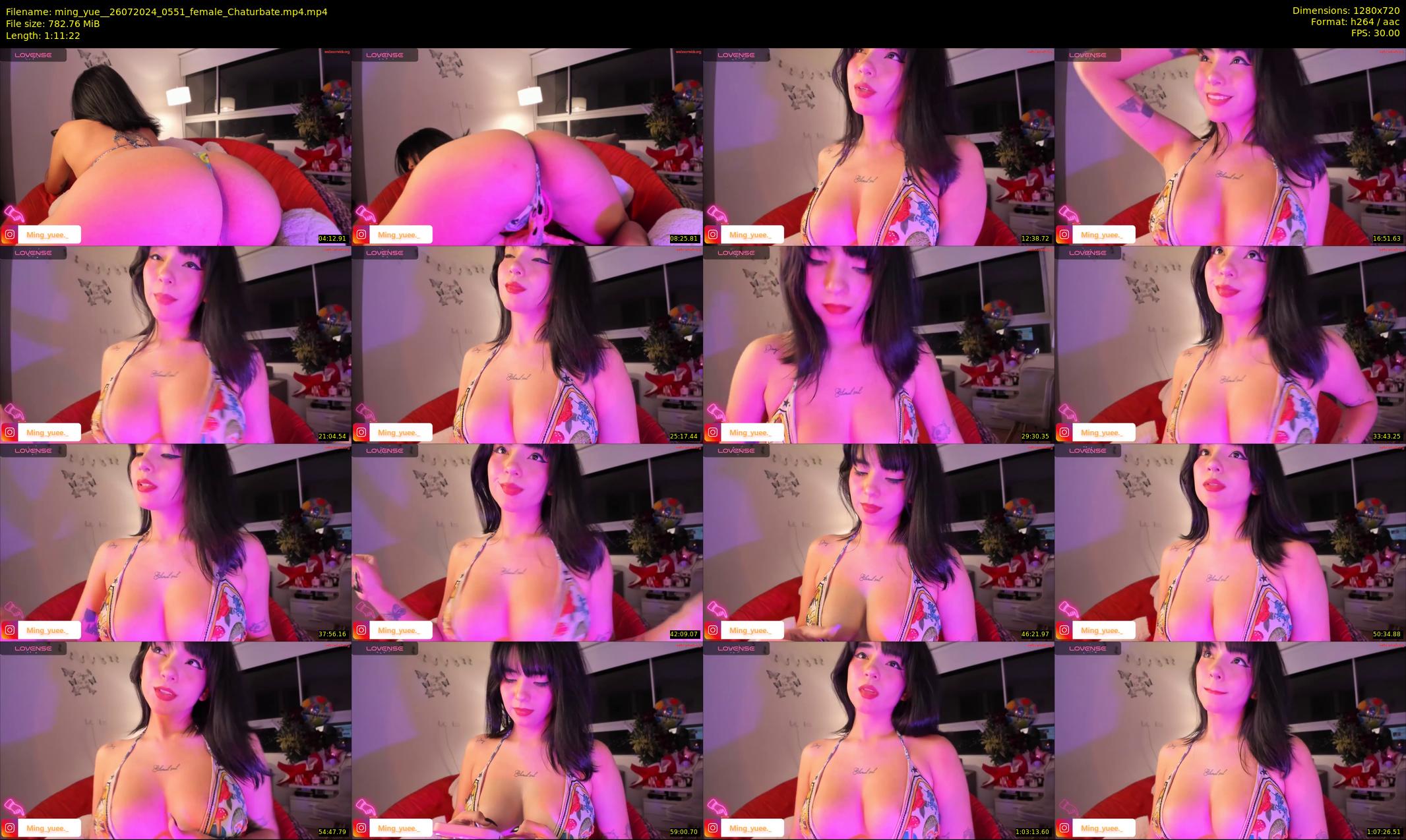 ming_yue_ — 72 minute Chaturbate female cam show recording, 720p, Jul 26, 2024