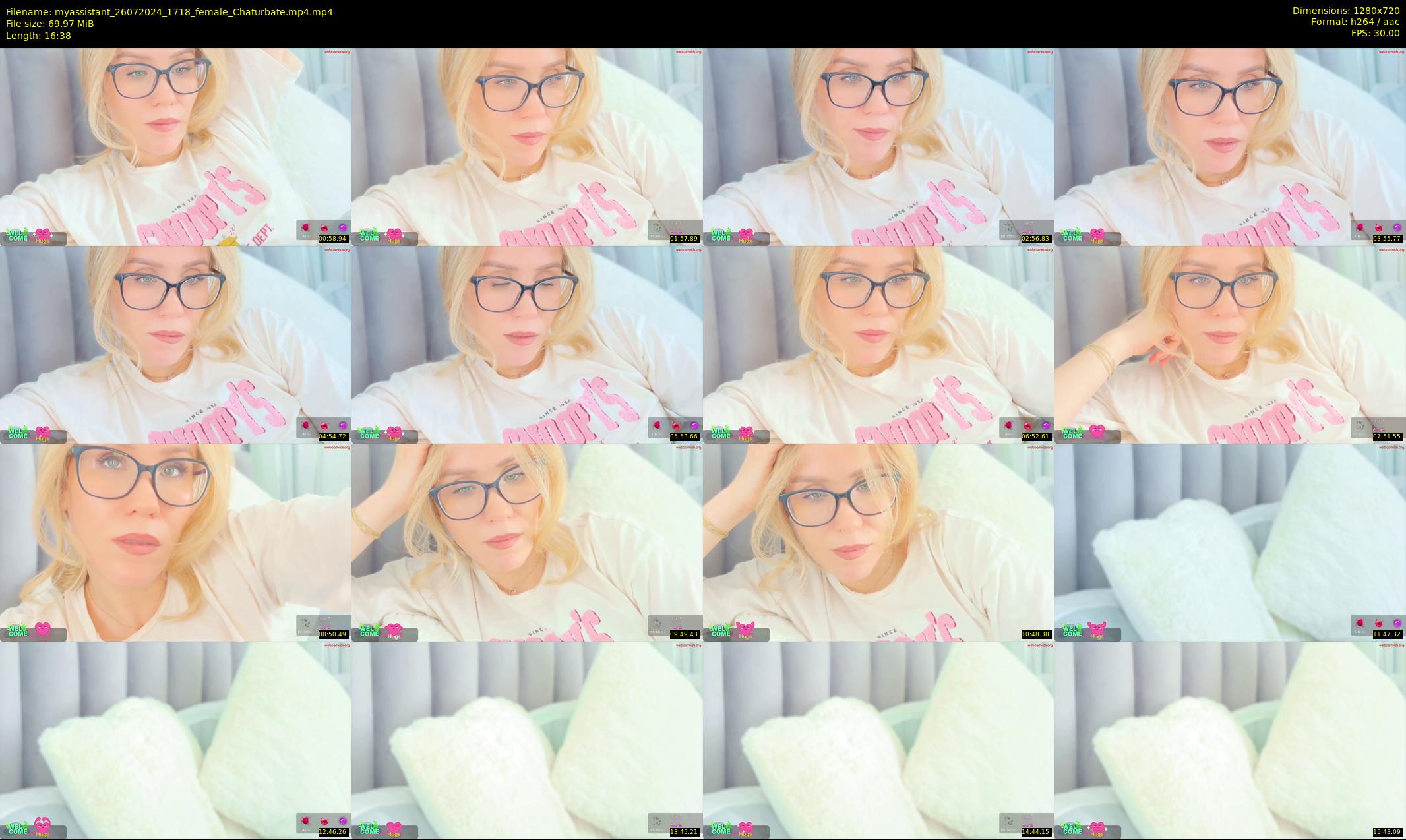 myassistant — 17 minute Chaturbate female cam show recording, 720p, Jul 26, 2024