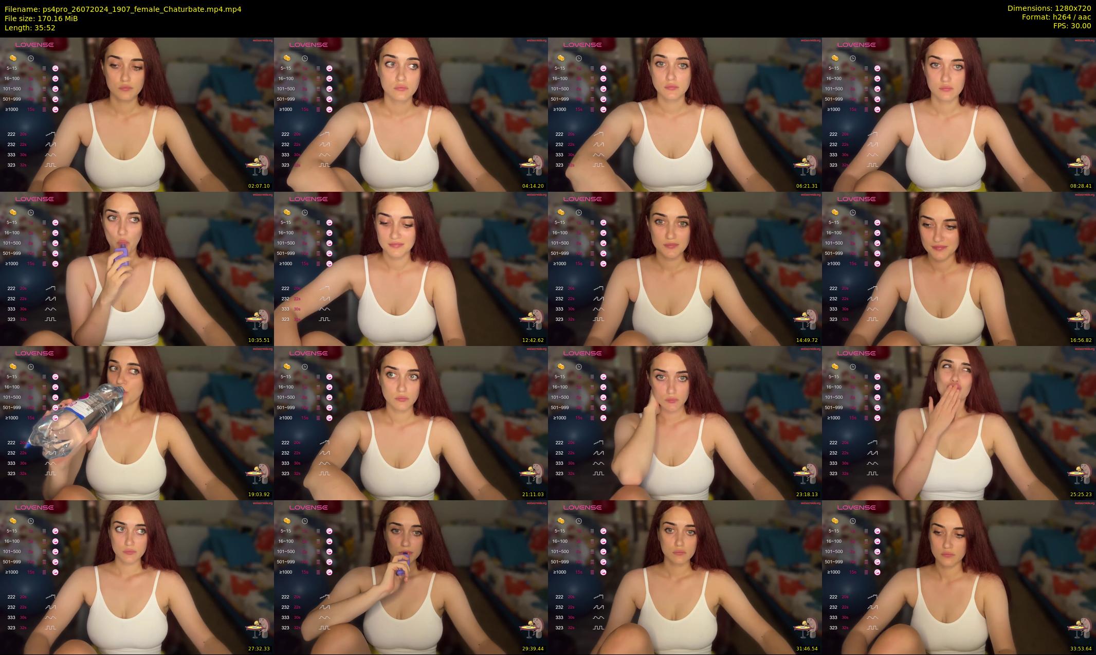 ps4pro — 36 minute Chaturbate female cam show recording, 720p, Jul 26, 2024