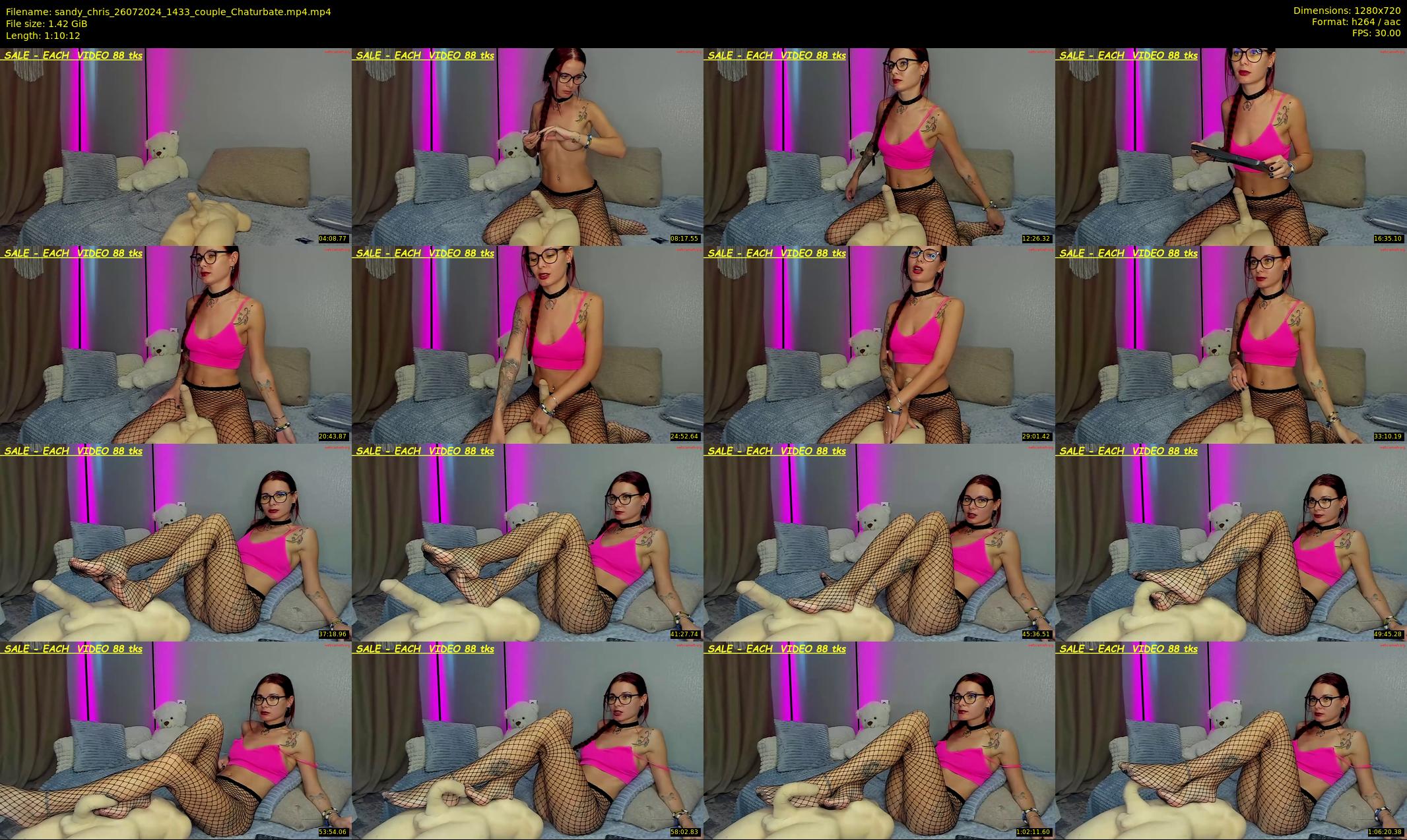 sandy_chris — 71 minute Chaturbate couple cam show recording, 720p, Jul 26, 2024