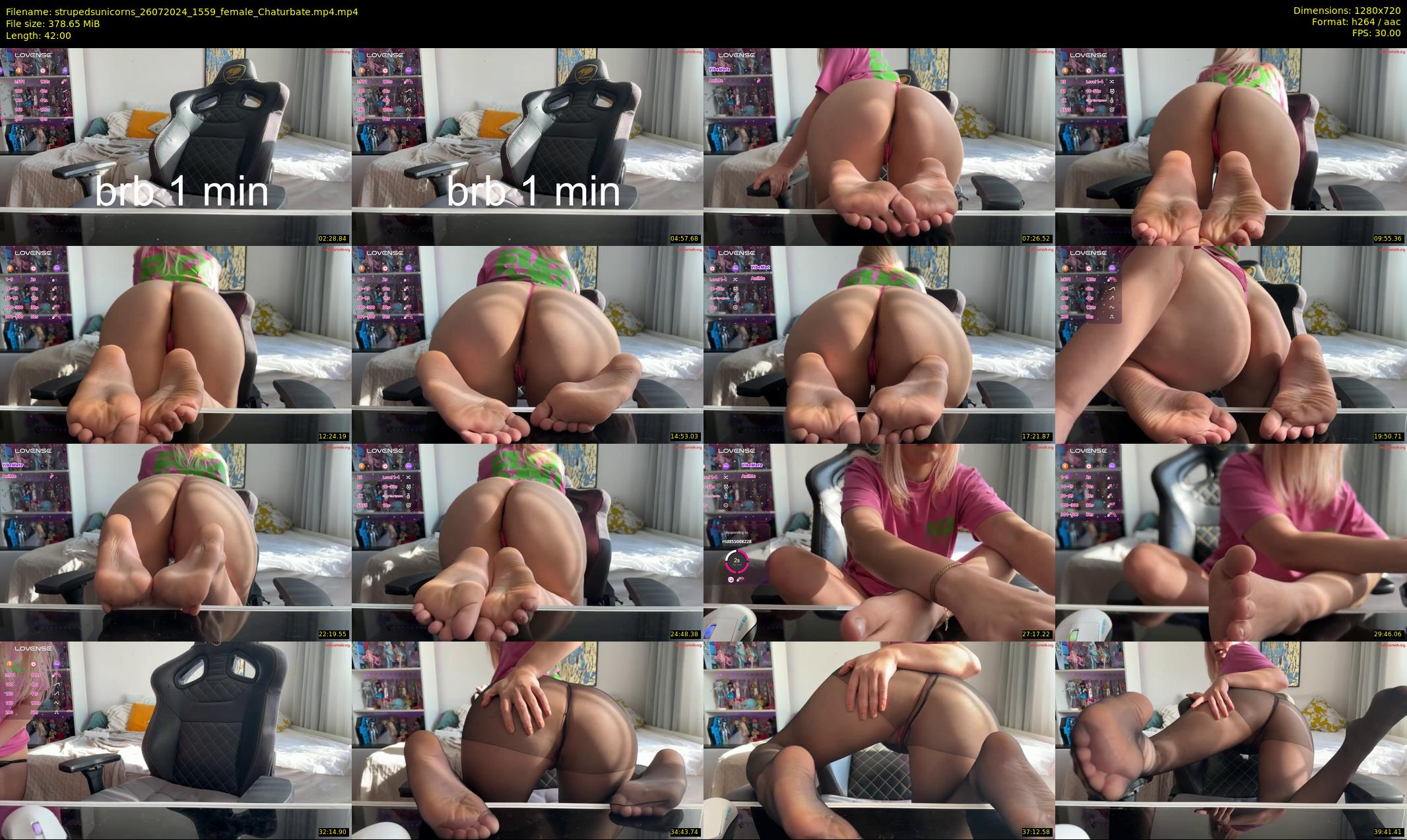 strupedsunicorns — 42 minute Chaturbate couple cam show recording, 720p, Jul 26, 2024