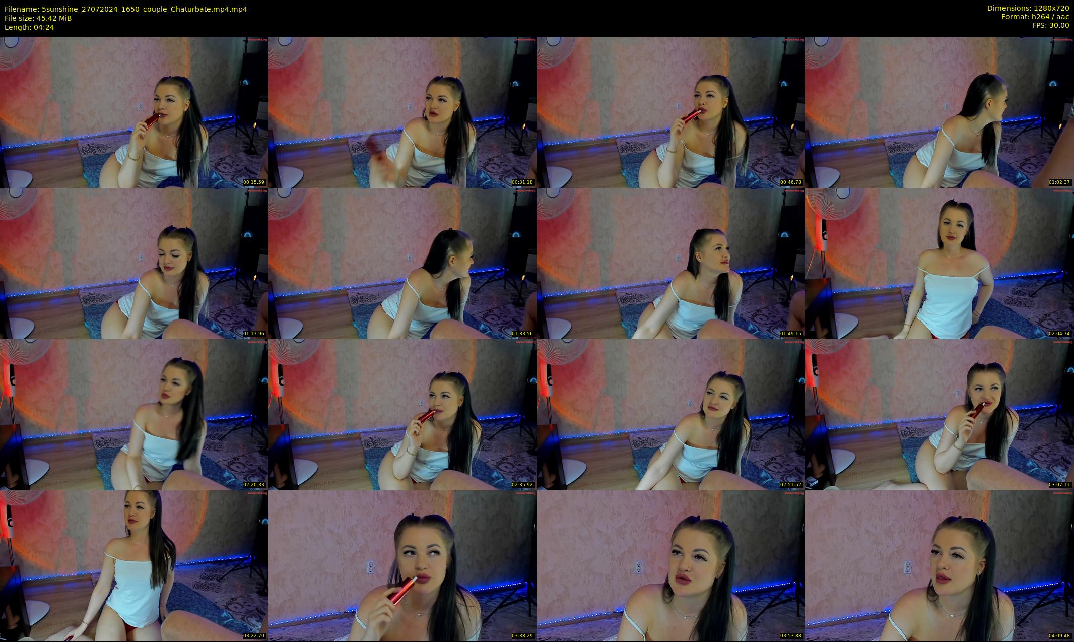 5sunshine — 5 minute Chaturbate couple cam show recording, 720p, Jul 27, 2024