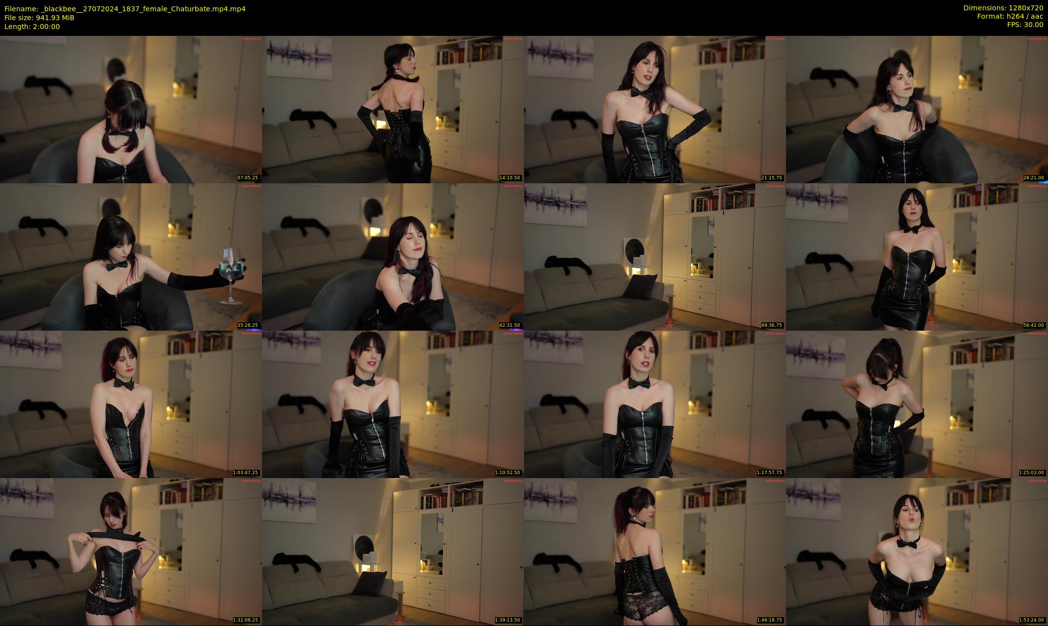 _blackbee_ — 120 minute Chaturbate female cam show recording, 720p, Jul 27, 2024