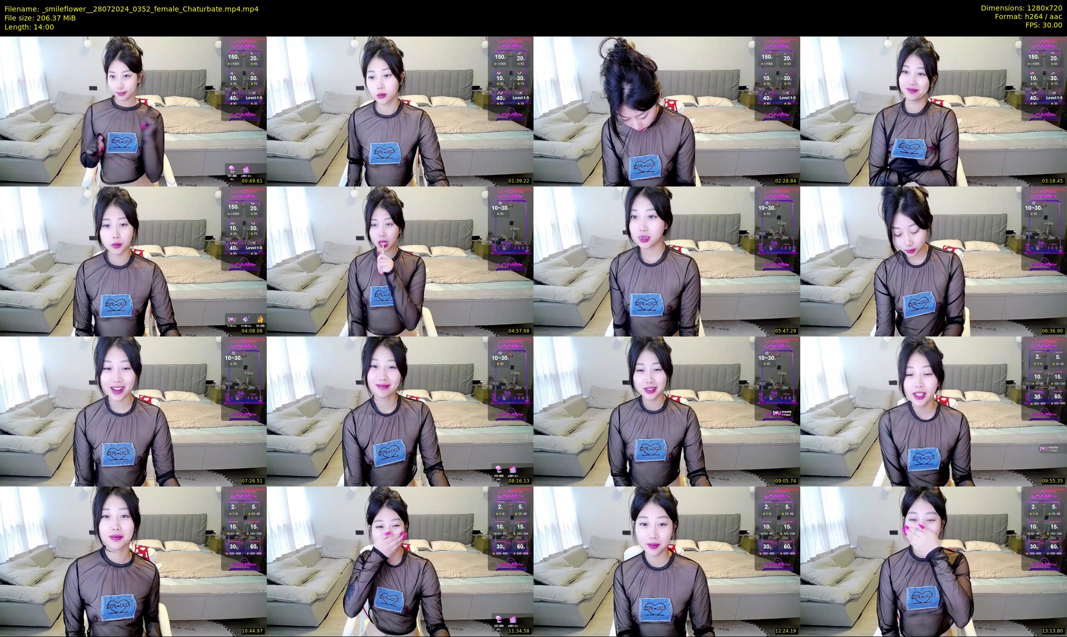 _smileflower_ — 14 minute Chaturbate female cam show recording, 720p, Jul 28, 2024
