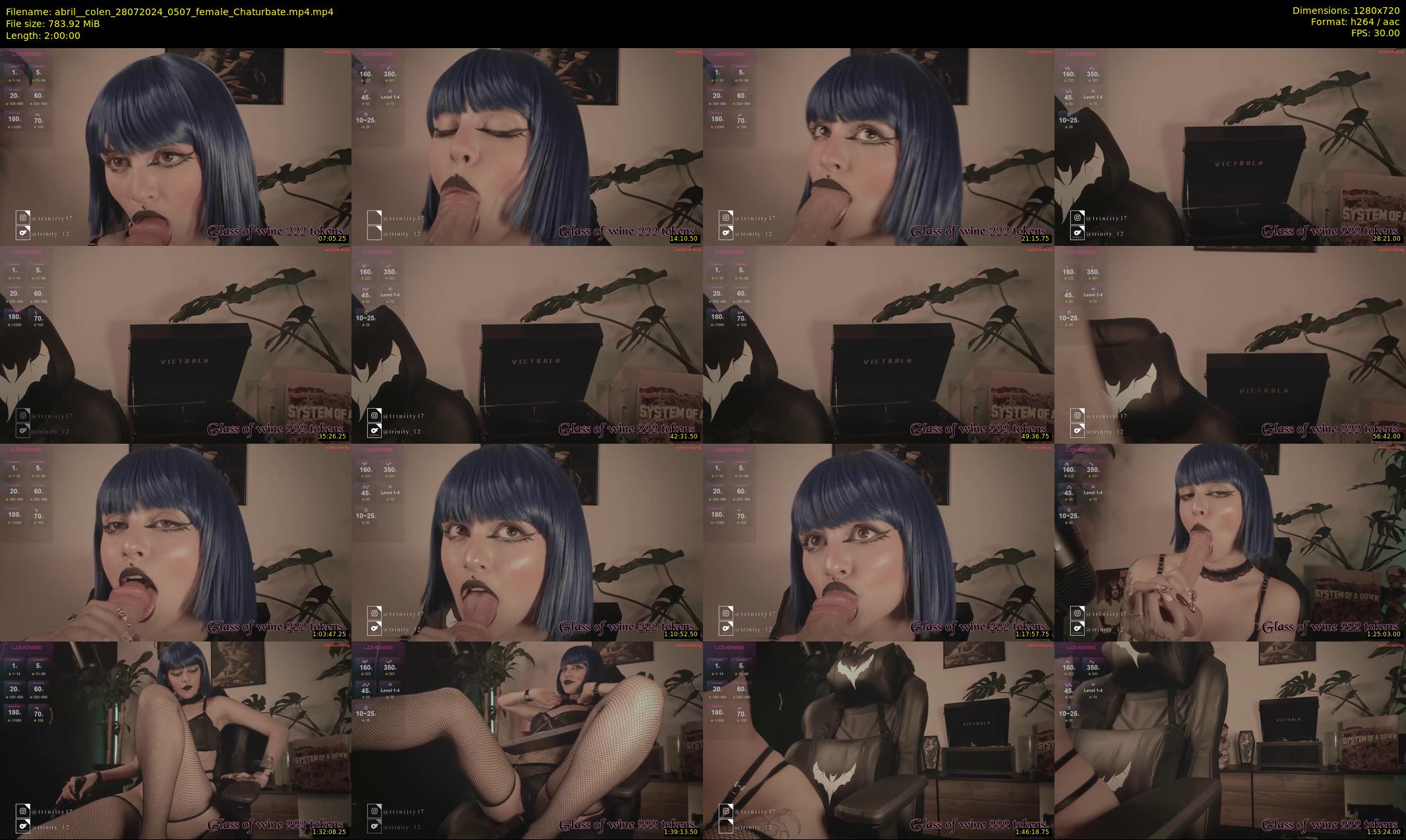 abril__colen — 120 minute Chaturbate female cam show recording, 720p, Jul 28, 2024