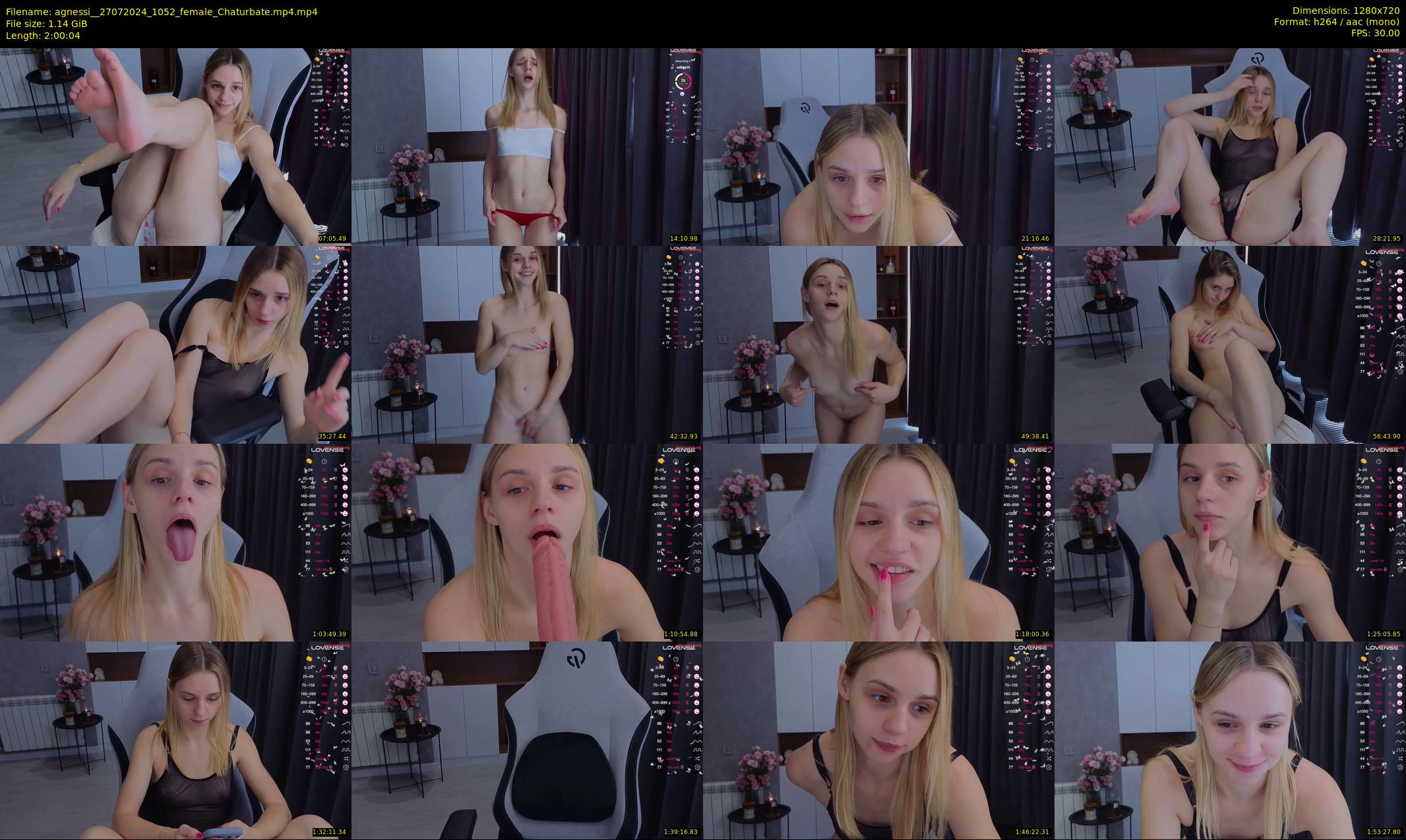 agnessi_ — 121 minute Chaturbate female cam show recording, 720p, Jul 27, 2024