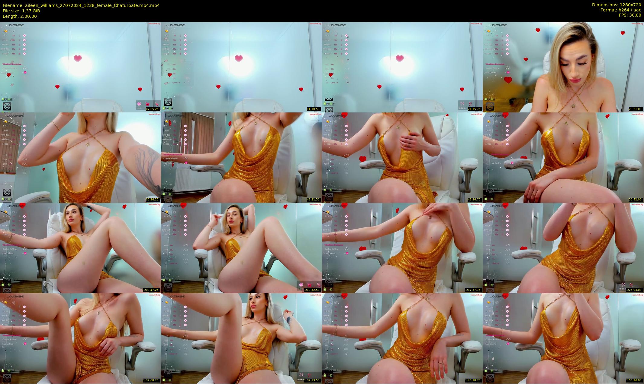 aileen_williams — 120 minute Chaturbate female cam show recording, 720p, Jul 27, 2024