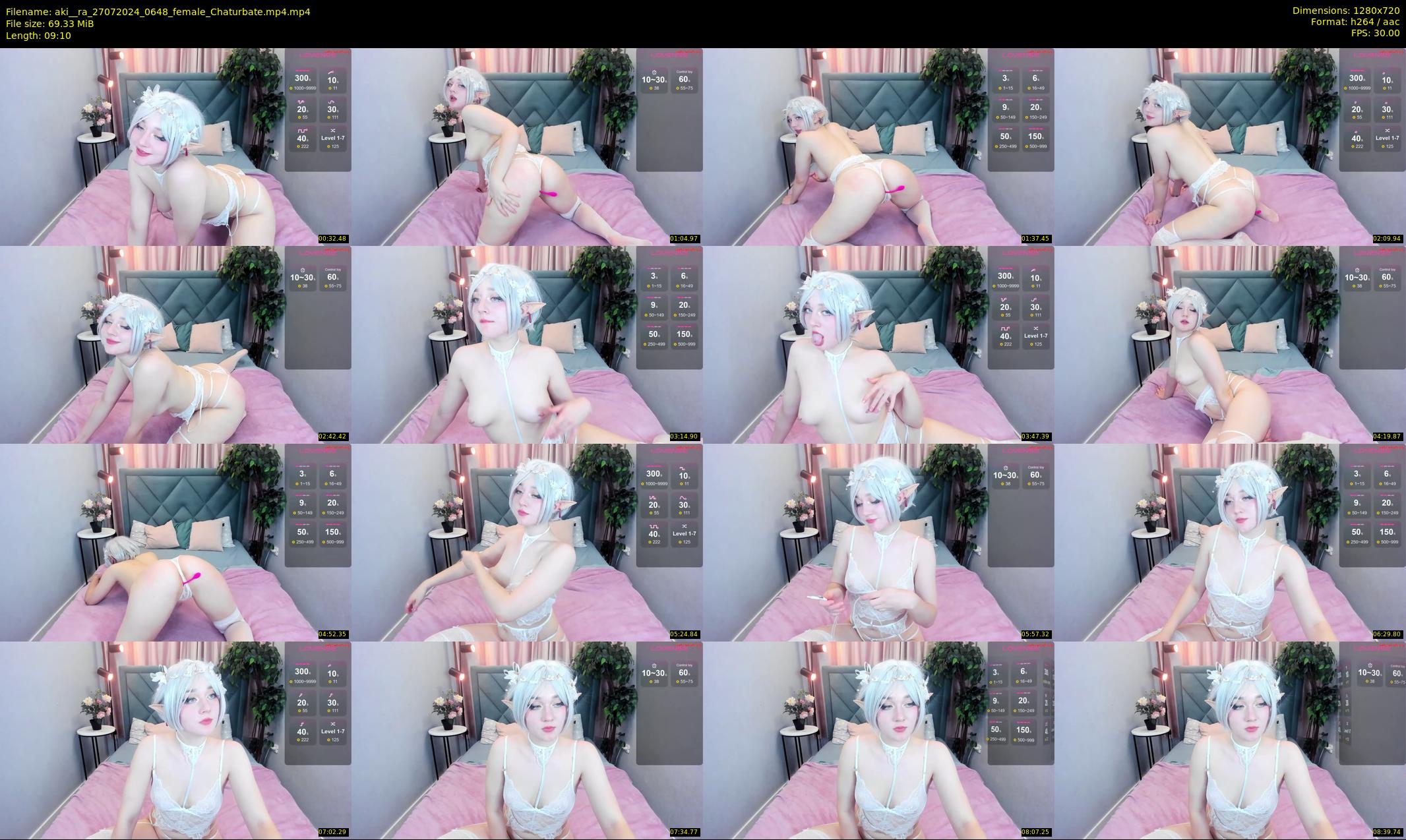 aki__ra — 10 minute Chaturbate female cam show recording, 720p, Jul 27, 2024